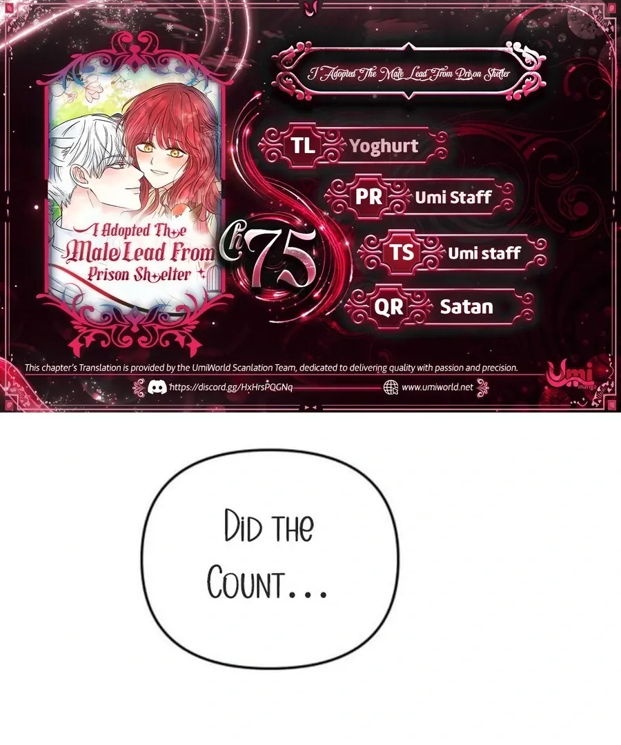 I Adopted the Male Lead from the Shelter 〘Official〙 Chapter 75 page 1 - 