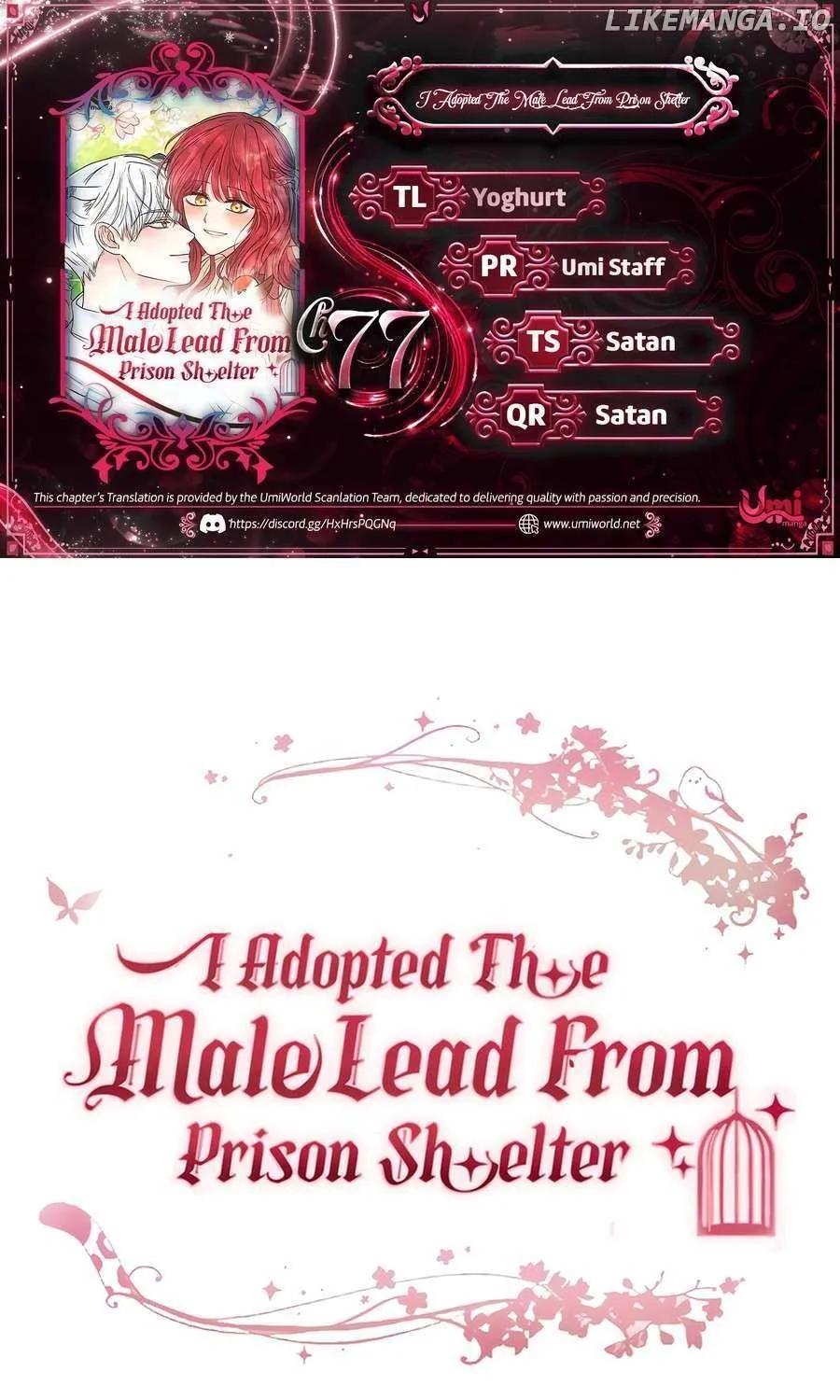 I Adopted the Male Lead from the Shelter 〘Official〙 Chapter 77 page 2 - 