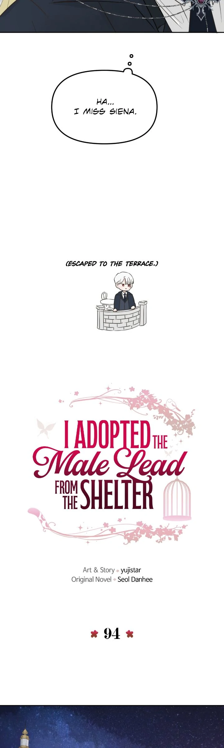 I Adopted the Male Lead from the Shelter 〘Official〙 Chapter 94 page 13 - 