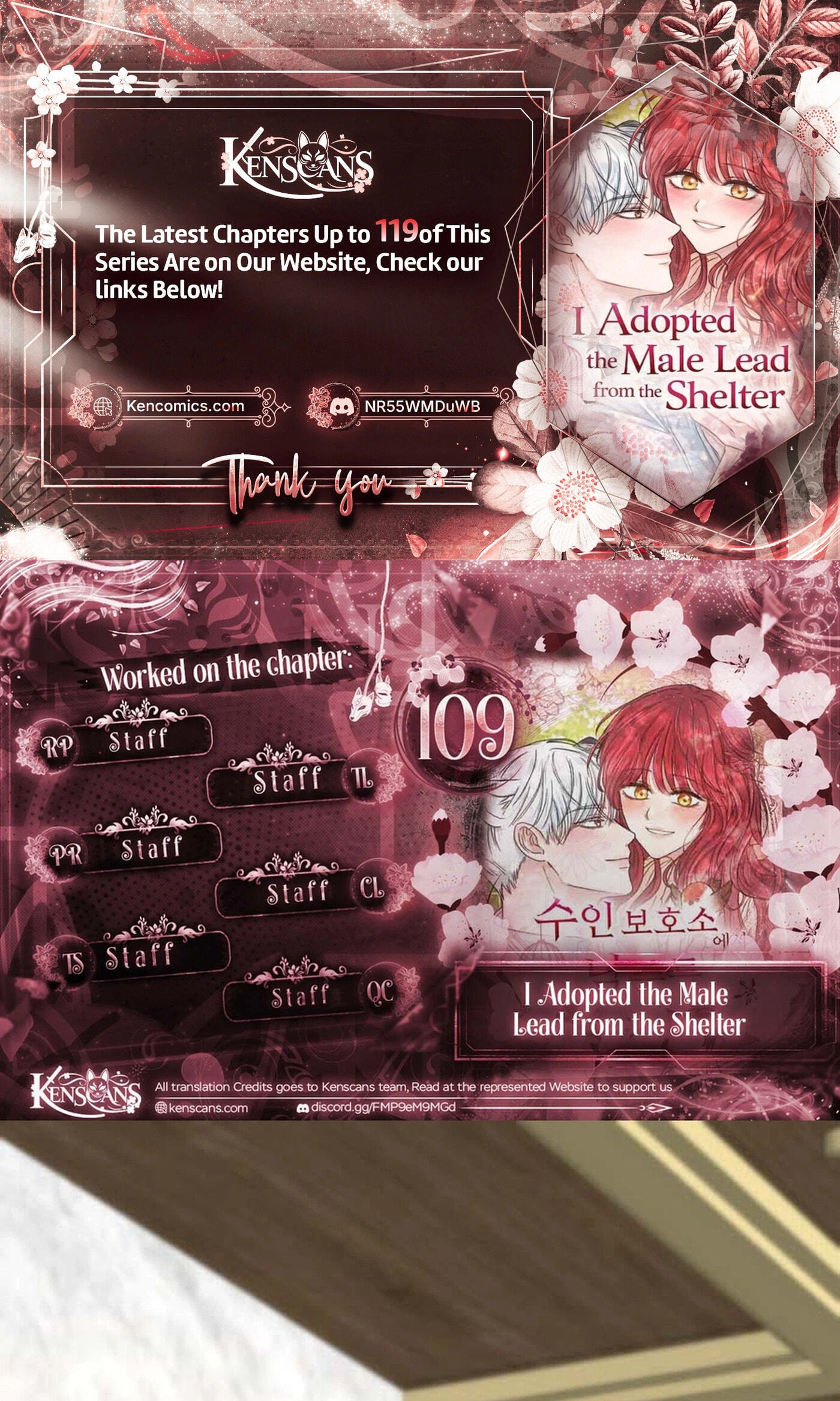 I Adopted the Male Lead from the Shelter Chapter 109 page 1 - 