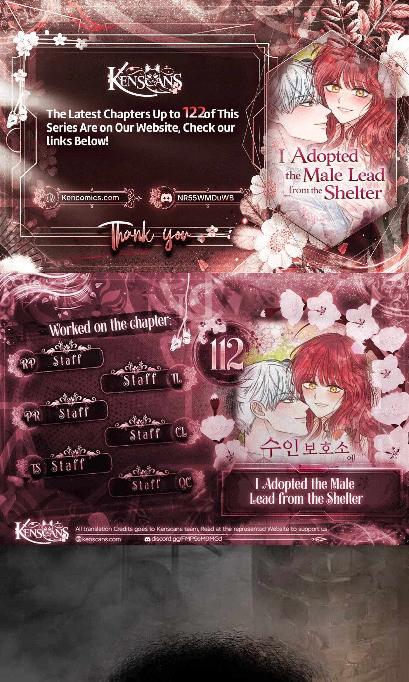 I Adopted the Male Lead from the Shelter Chapter 112 page 1 - 