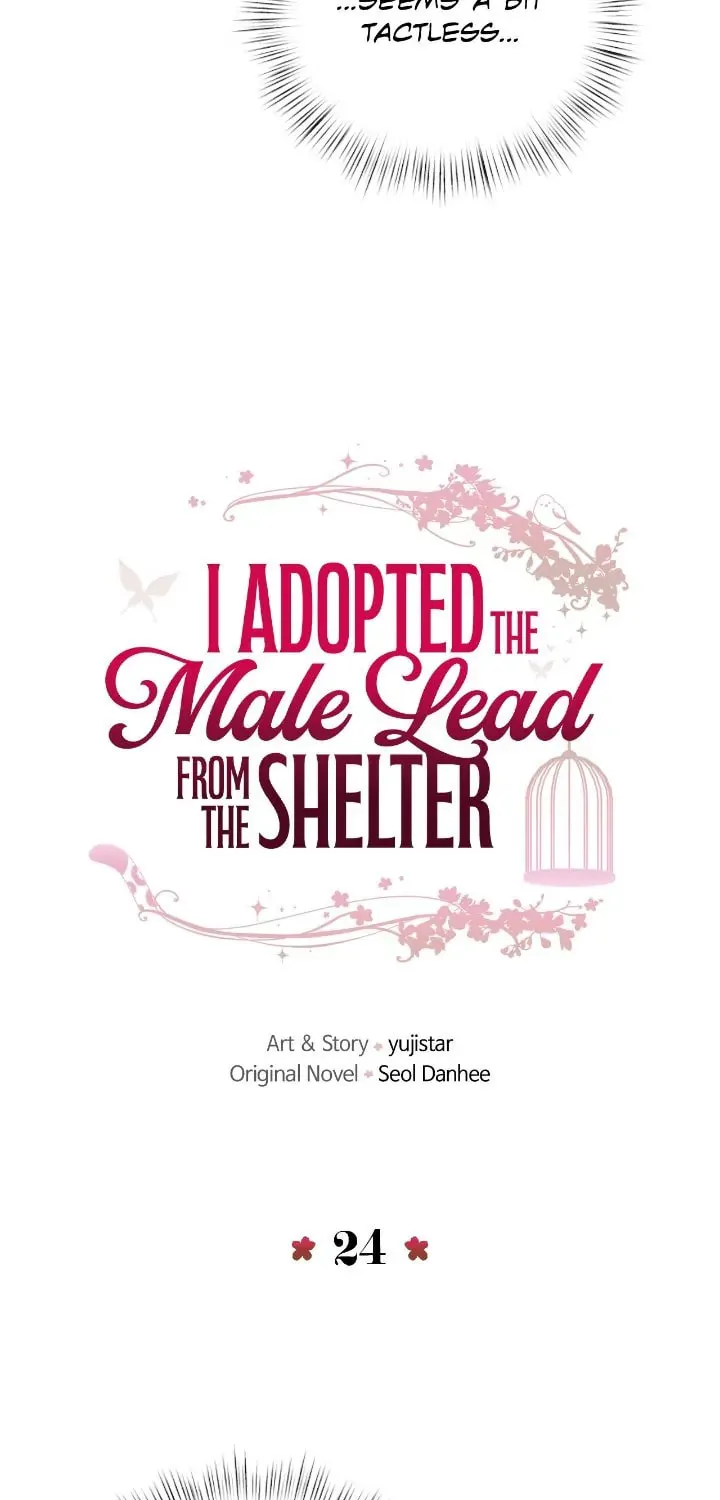 I Adopted the Male Lead from the Shelter Chapter 24 page 22 - 