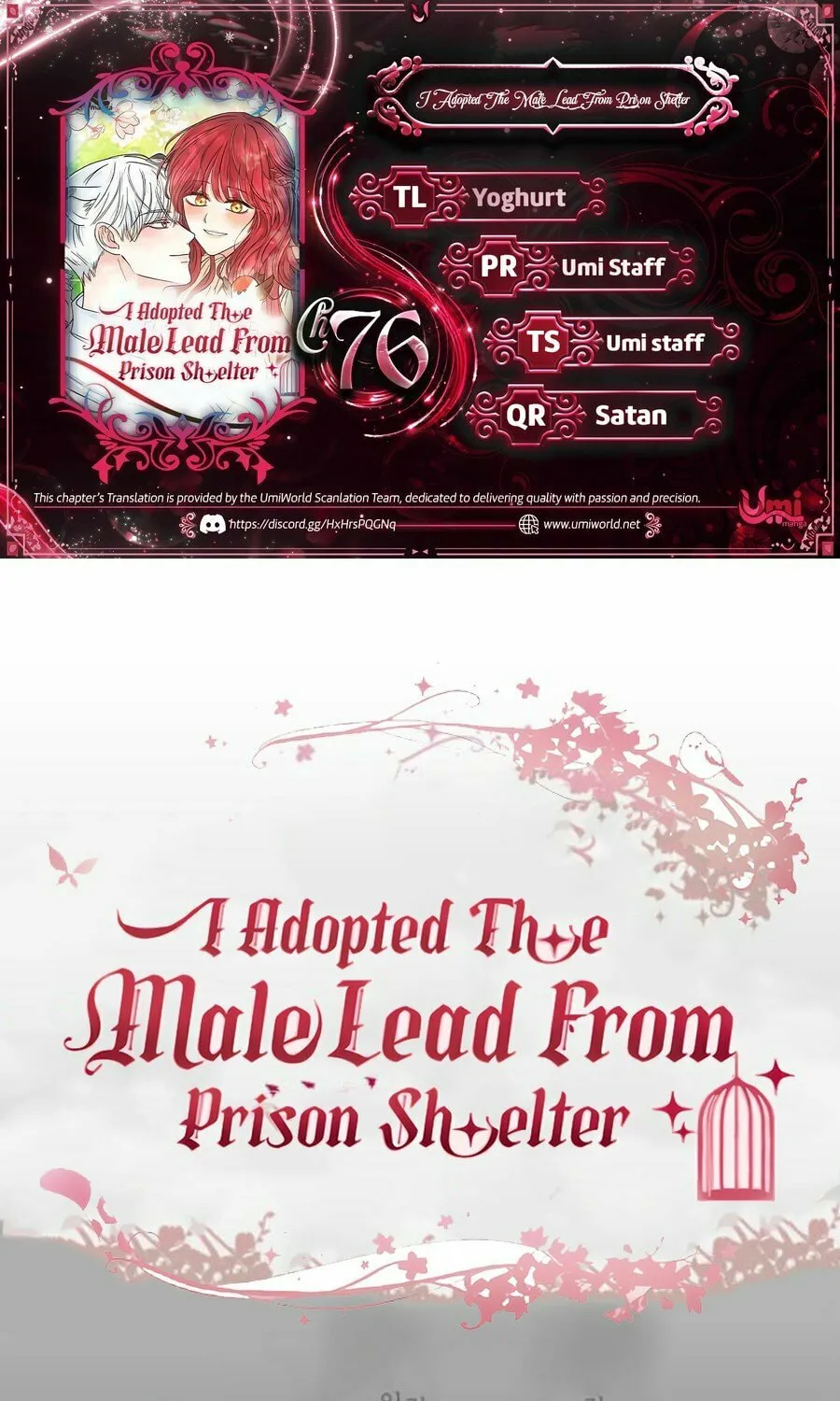 I Adopted the Male Lead from the Shelter Chapter 76 page 1 - 