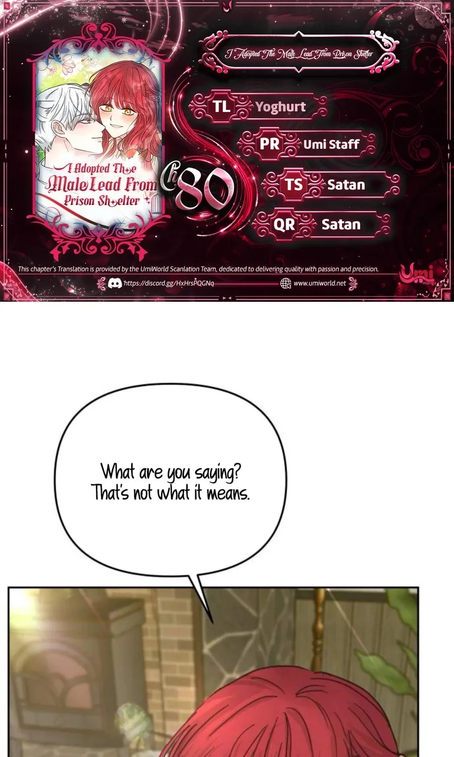 I Adopted the Male Lead from the Shelter Chapter 80 page 1 - 