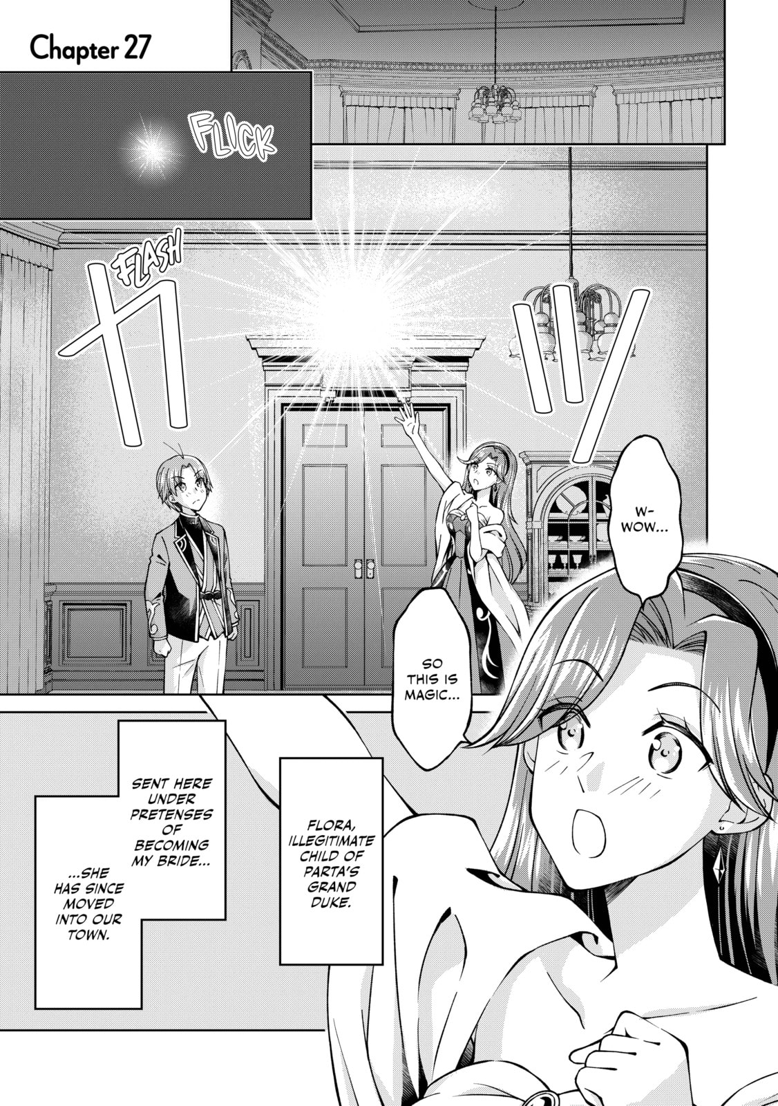 I Am a Noble About to Be Ruined, But Reached the Summit of Magic Because I Had a Lot of Free Time. Chapter 27 page 1 - 