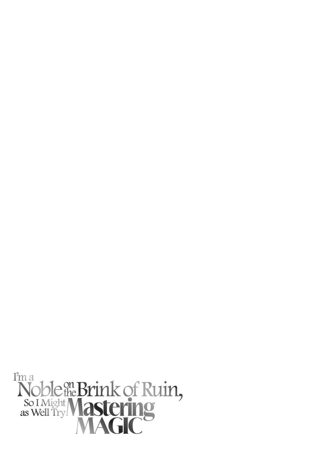 I Am a Noble About to Be Ruined, But Reached the Summit of Magic Because I Had a Lot of Free Time. Chapter 32.2 page 9 - 