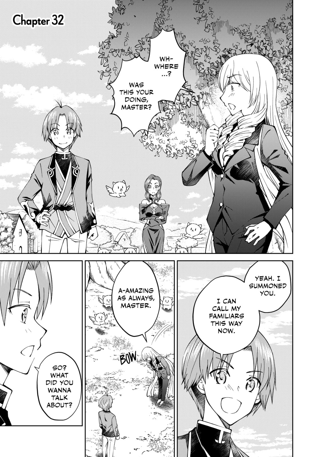 I Am a Noble About to Be Ruined, But Reached the Summit of Magic Because I Had a Lot of Free Time. Chapter 32 page 1 - 