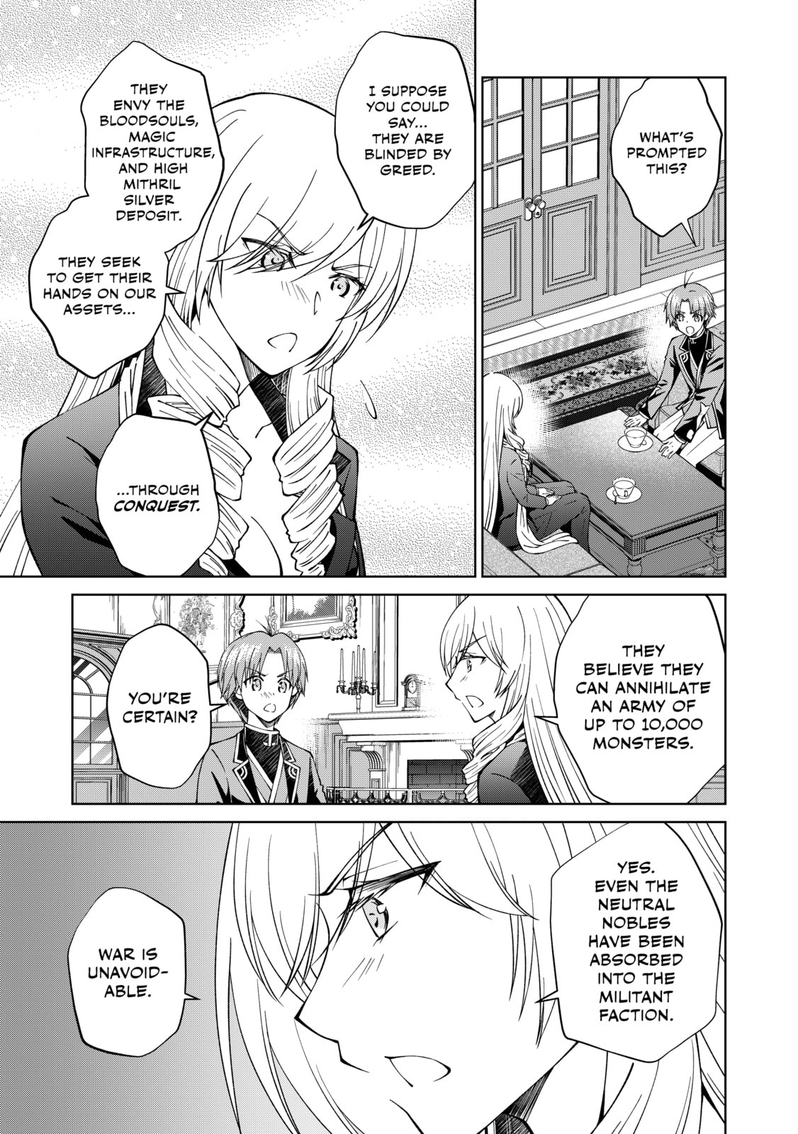 I Am a Noble About to Be Ruined, But Reached the Summit of Magic Because I Had a Lot of Free Time. Chapter 32 page 7 - 