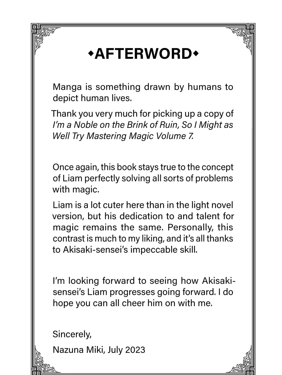 I Am a Noble About to Be Ruined, But Reached the Summit of Magic Because I Had a Lot of Free Time. Chapter 35.5 page 19 - 