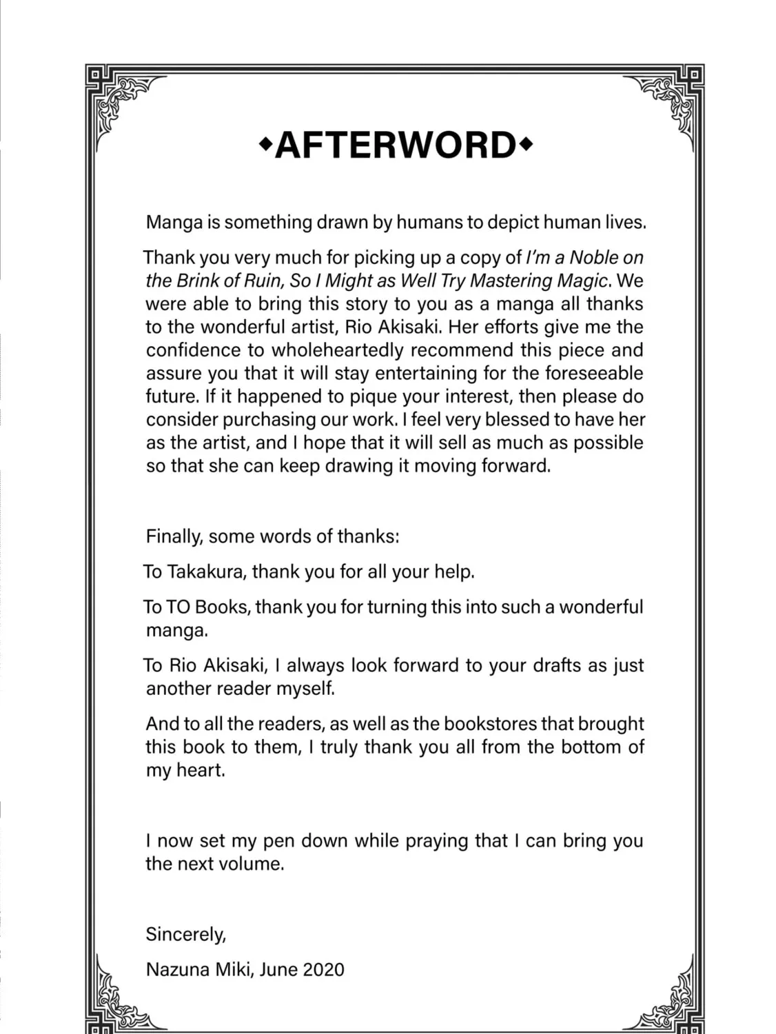 I Am a Noble About to Be Ruined, But Reached the Summit of Magic Because I Had a Lot of Free Time. Chapter 6.5 page 33 - 