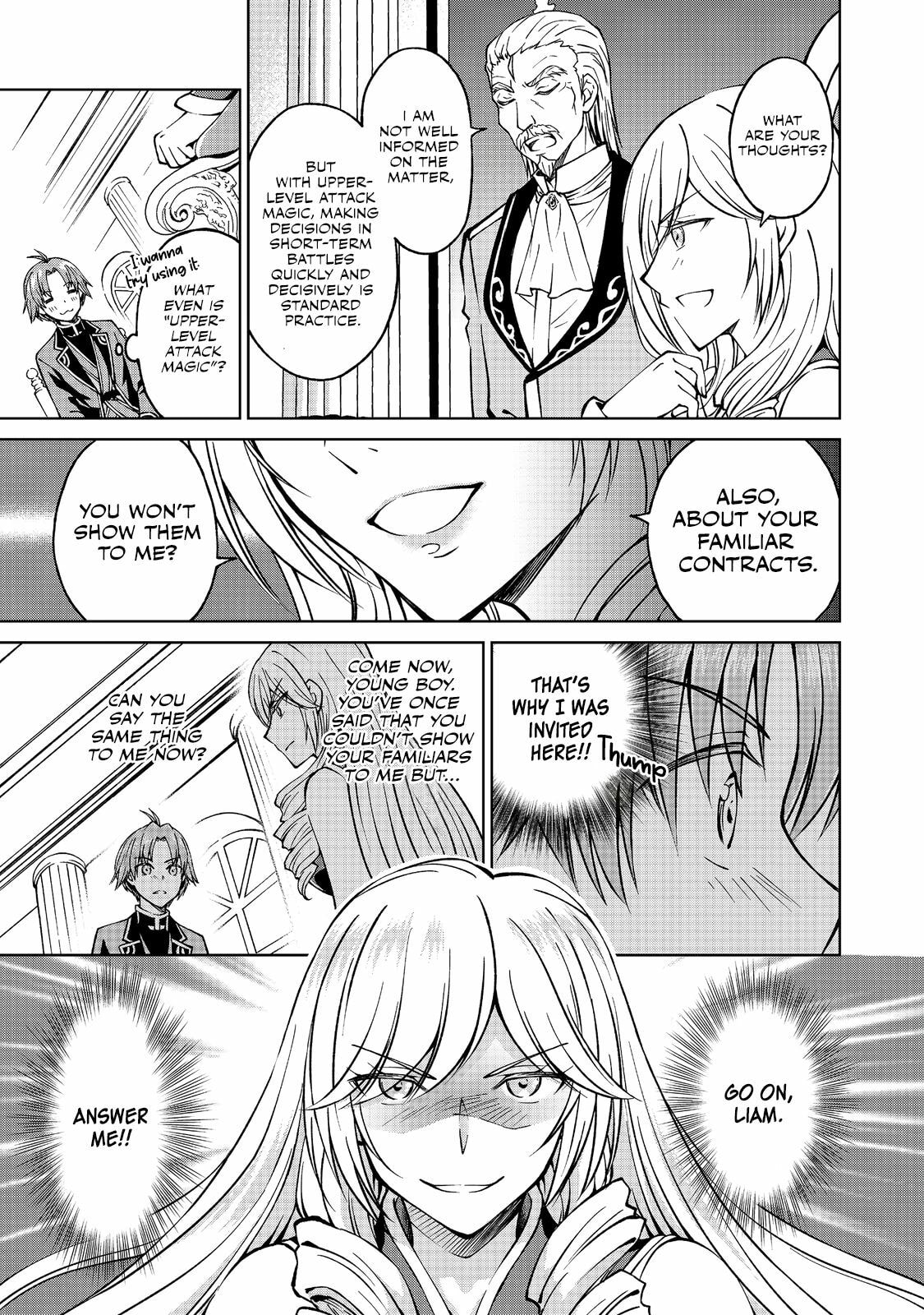 I Am a Noble About to Be Ruined, But Reached the Summit of Magic Because I Had a Lot of Free Time. Chapter 7.1 page 8 - 