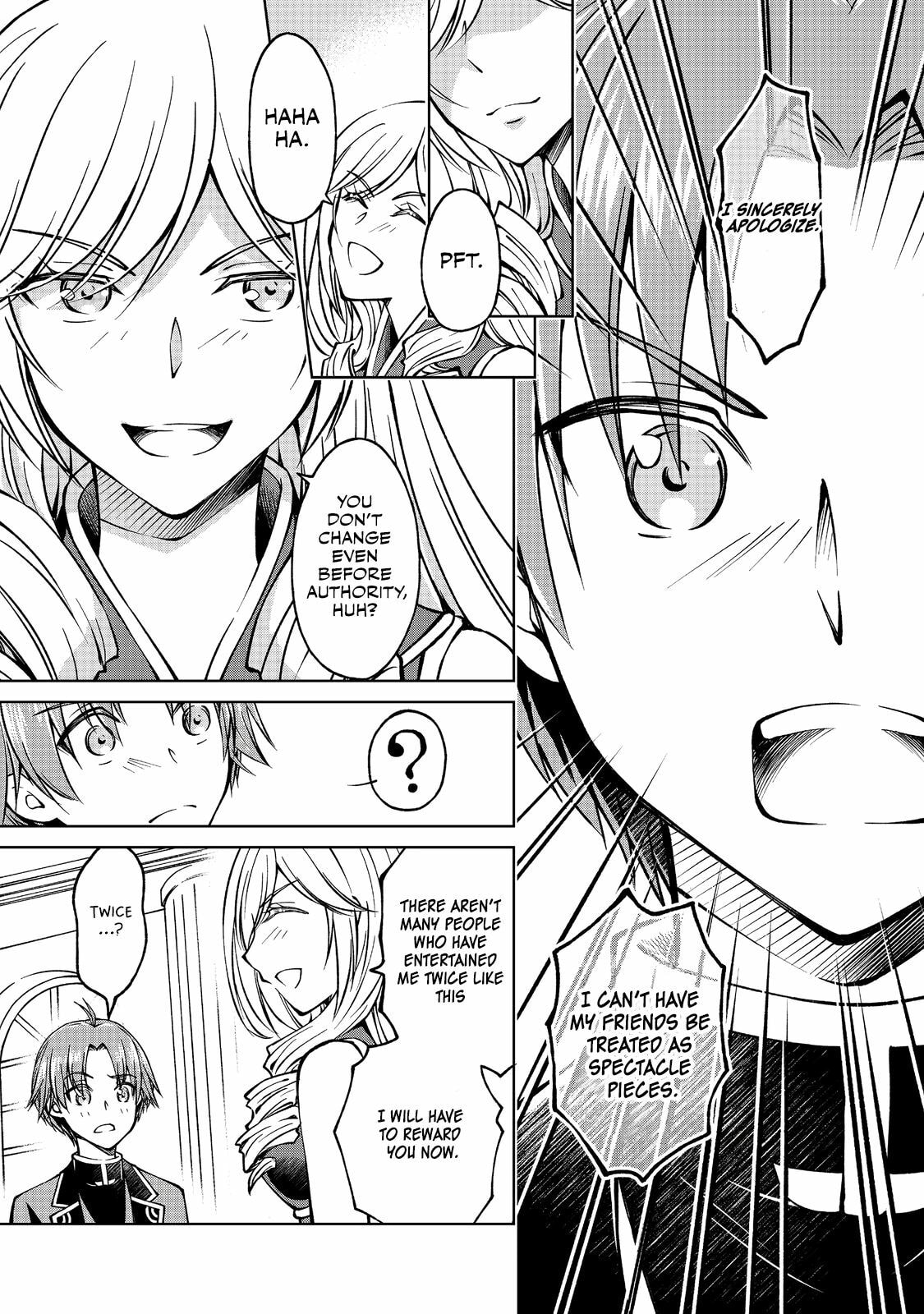 I Am a Noble About to Be Ruined, But Reached the Summit of Magic Because I Had a Lot of Free Time. Chapter 7.1 page 10 - 