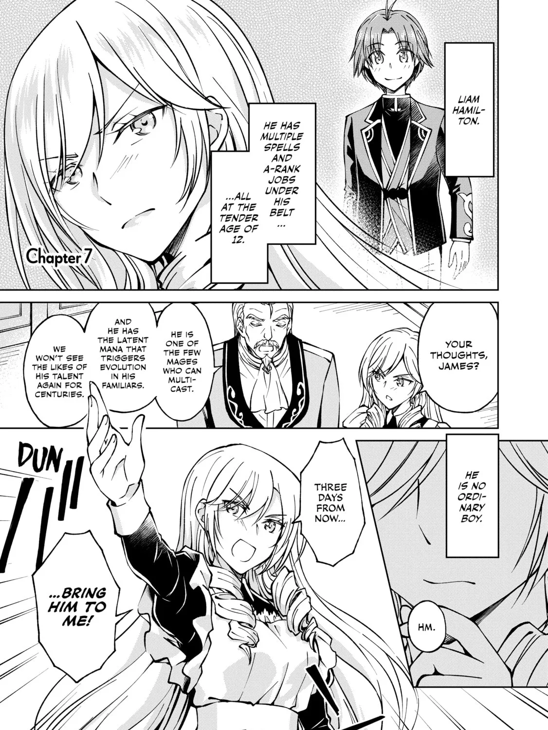 I Am a Noble About to Be Ruined, But Reached the Summit of Magic Because I Had a Lot of Free Time. Chapter 7 page 1 - 