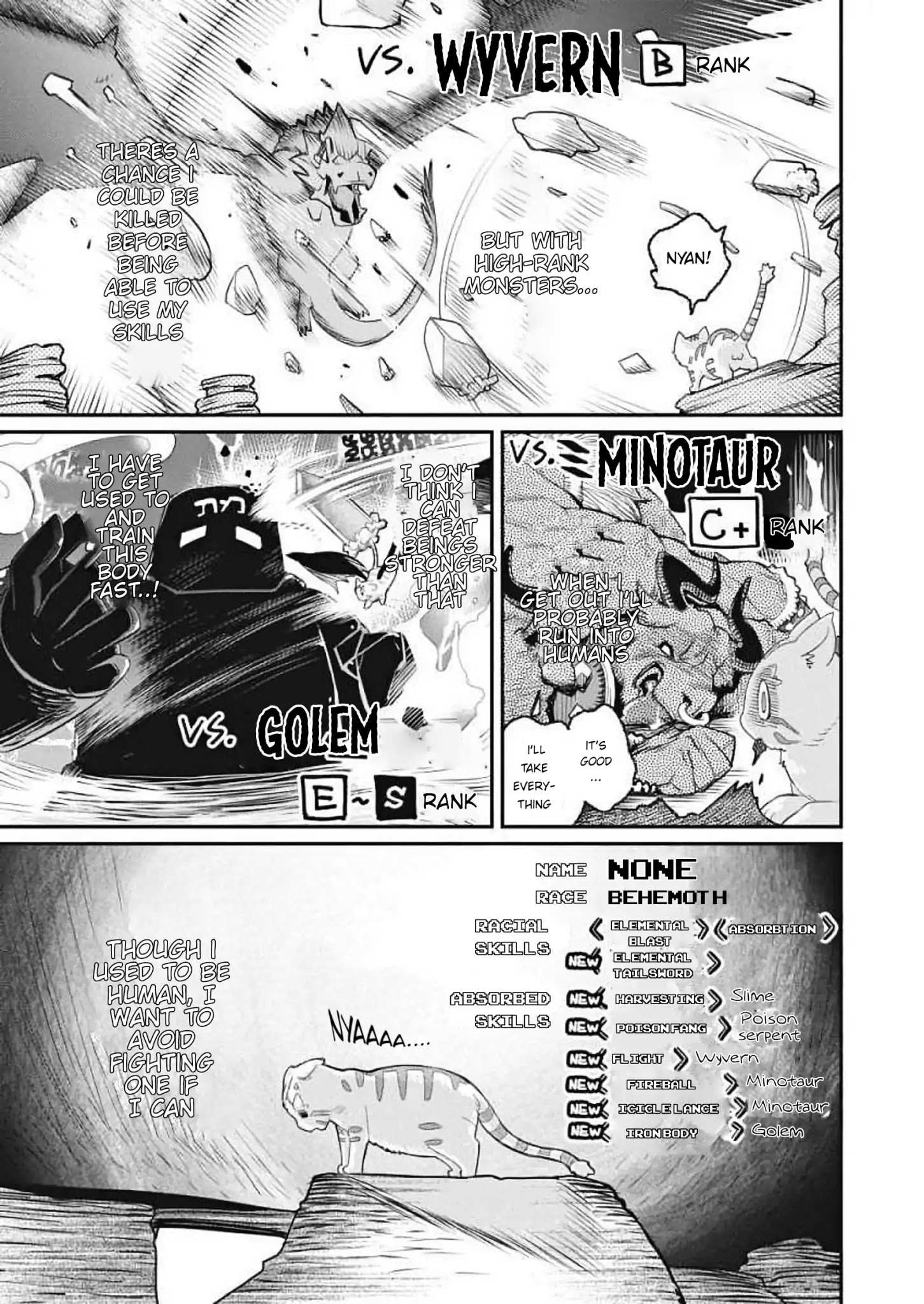 I Am Behemoth Of The S Rank Monster But I Am Mistaken As A Cat And I Live As A Pet Of Elf Girl Chapter 1 page 15 - 