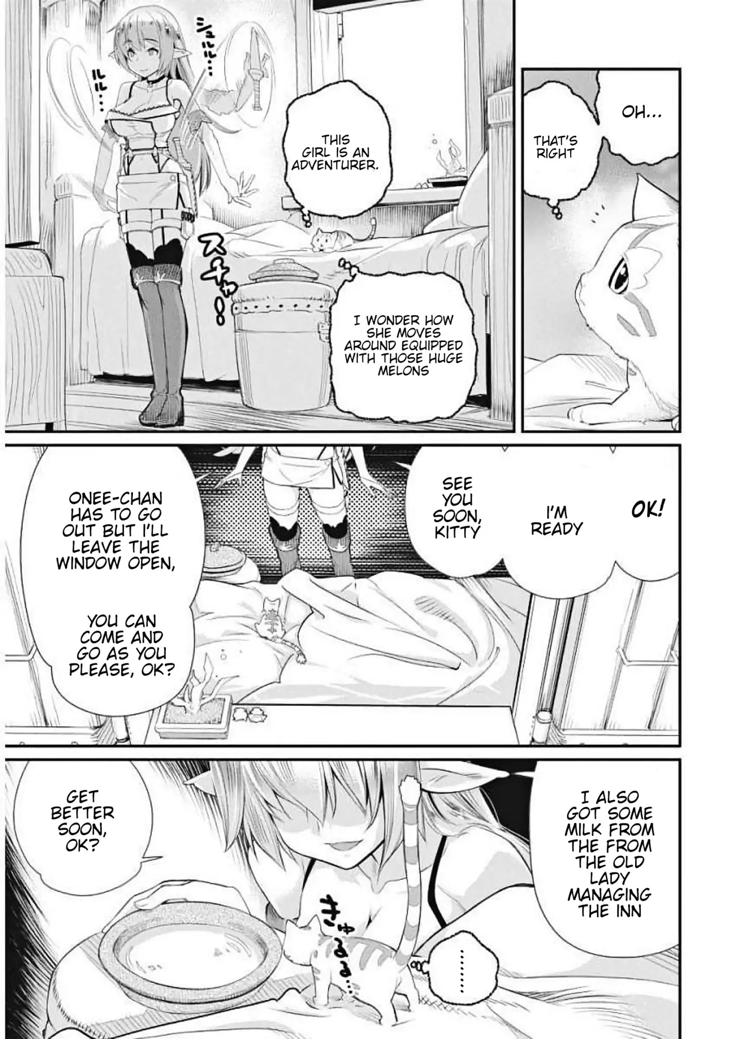 I Am Behemoth Of The S Rank Monster But I Am Mistaken As A Cat And I Live As A Pet Of Elf Girl Chapter 1 page 27 - 