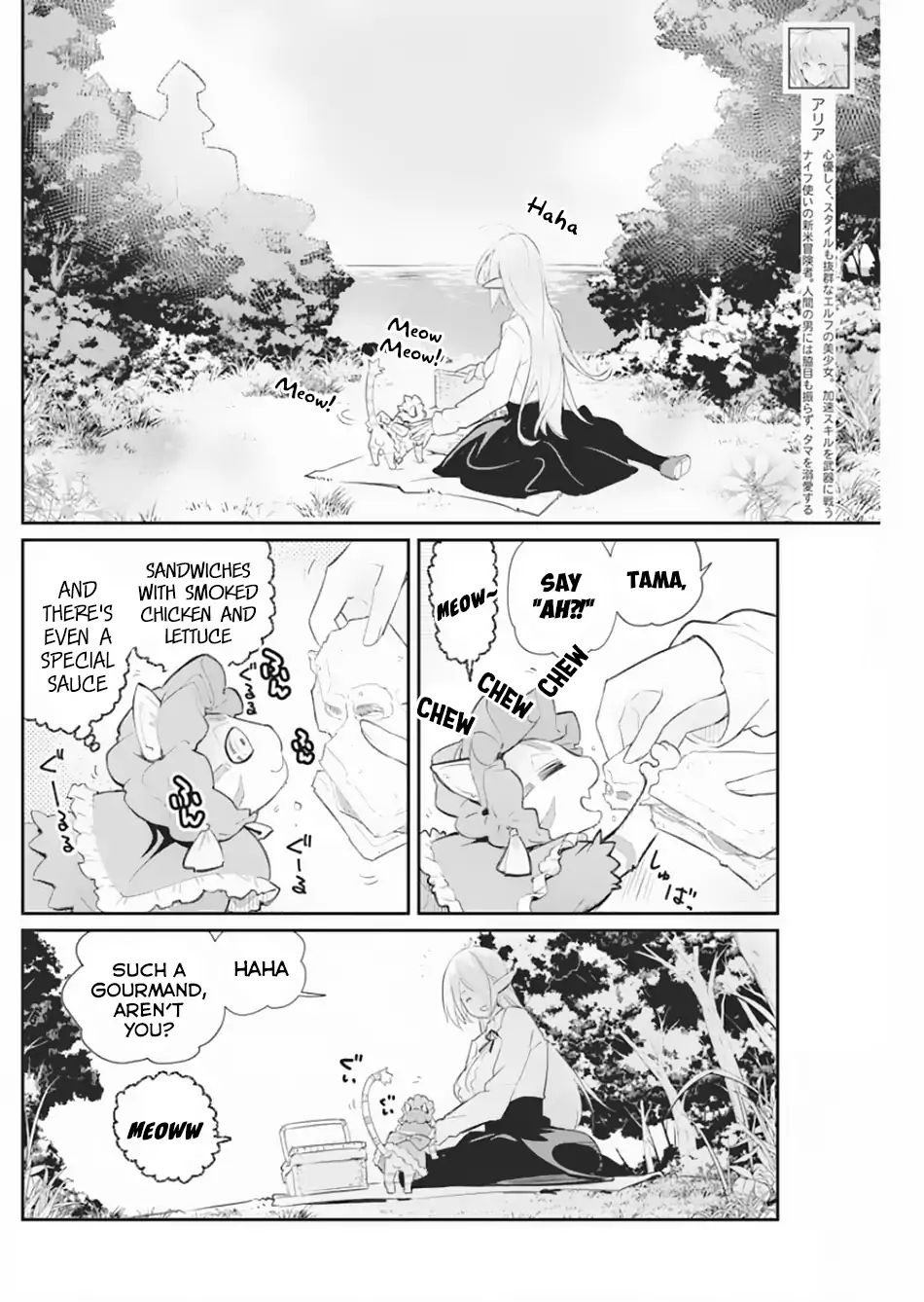 I Am Behemoth Of The S Rank Monster But I Am Mistaken As A Cat And I Live As A Pet Of Elf Girl Chapter 19 page 3 - 