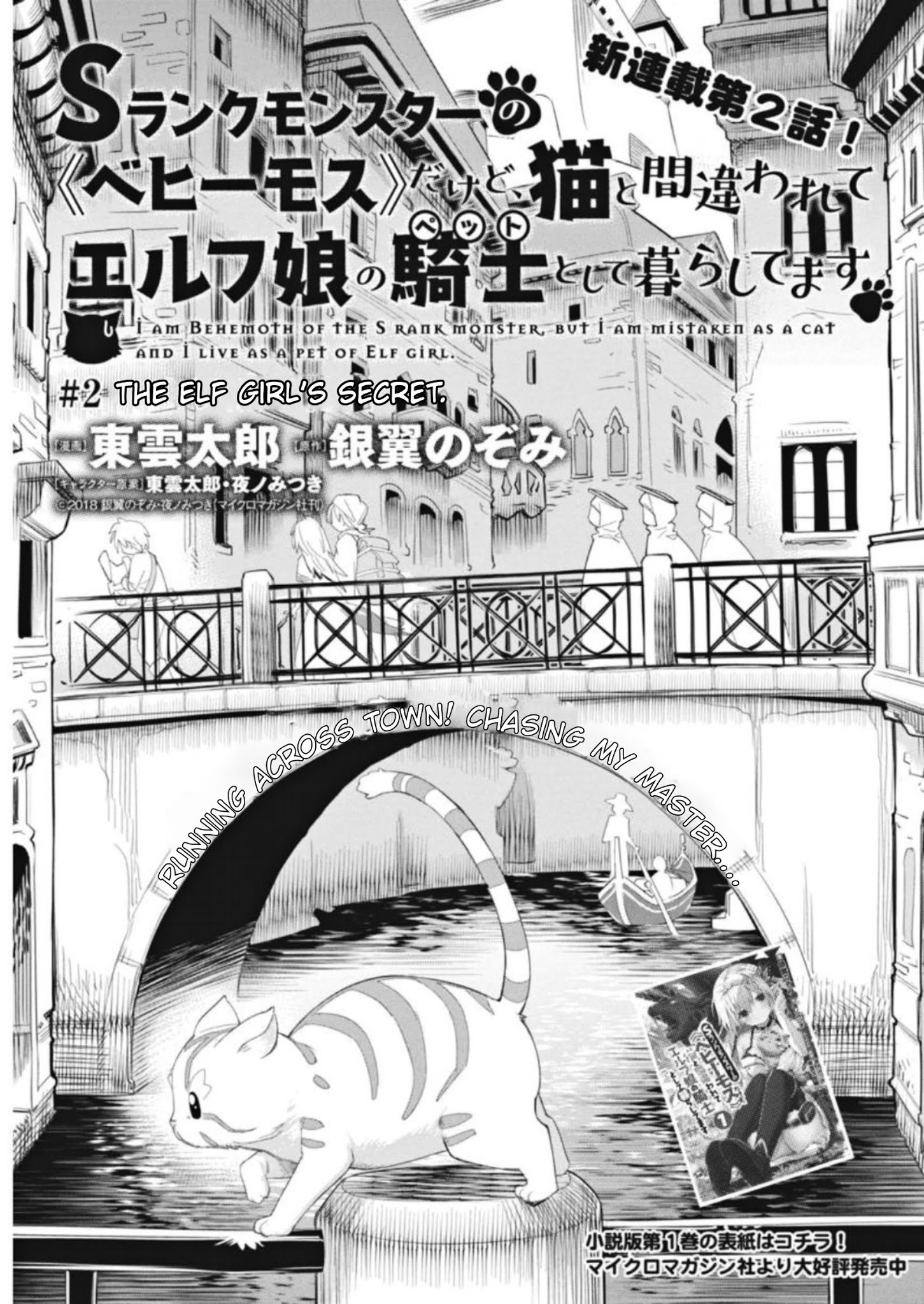 I Am Behemoth Of The S Rank Monster But I Am Mistaken As A Cat And I Live As A Pet Of Elf Girl Chapter 2 page 1 - 