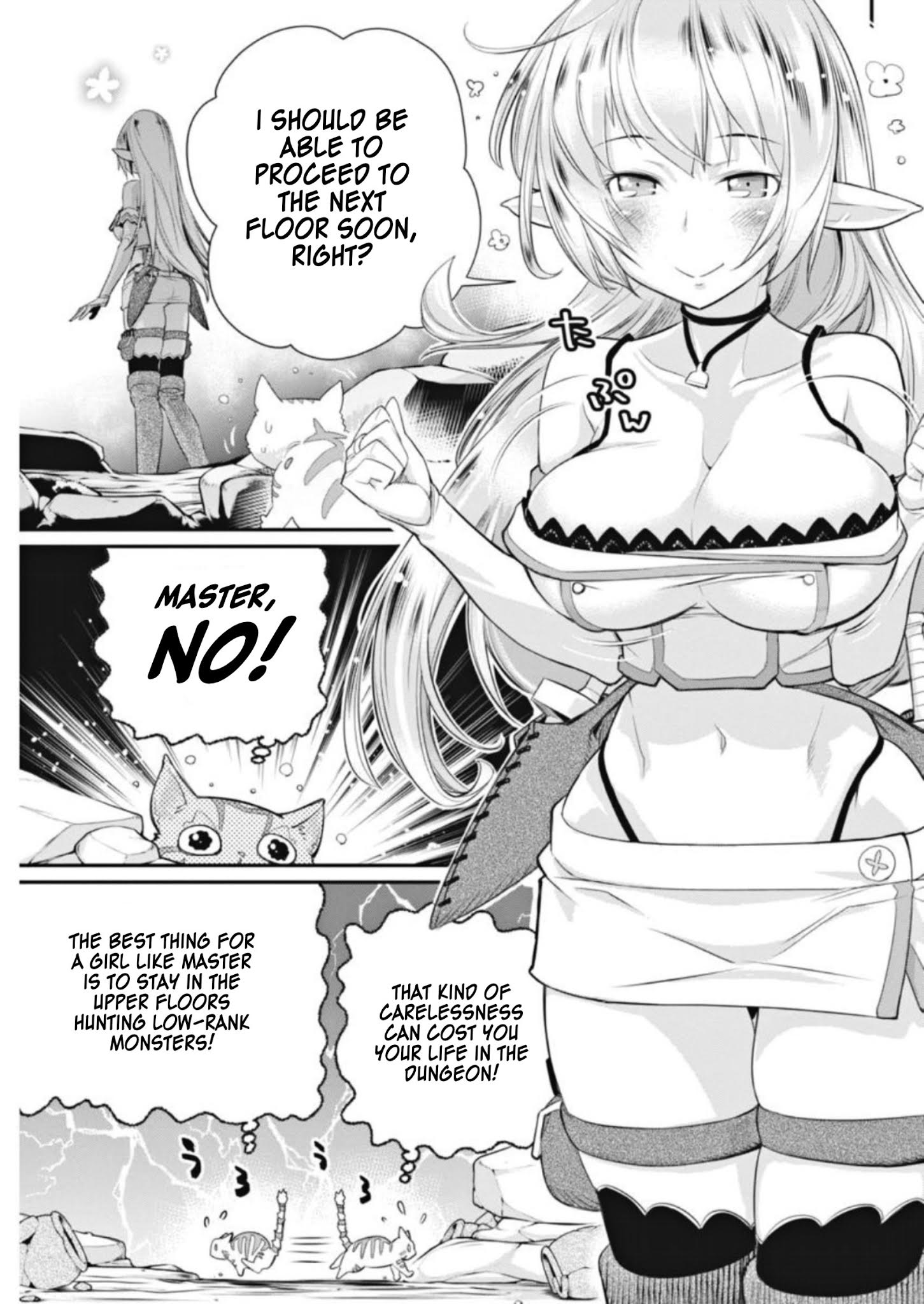 I Am Behemoth Of The S Rank Monster But I Am Mistaken As A Cat And I Live As A Pet Of Elf Girl Chapter 2 page 11 - 