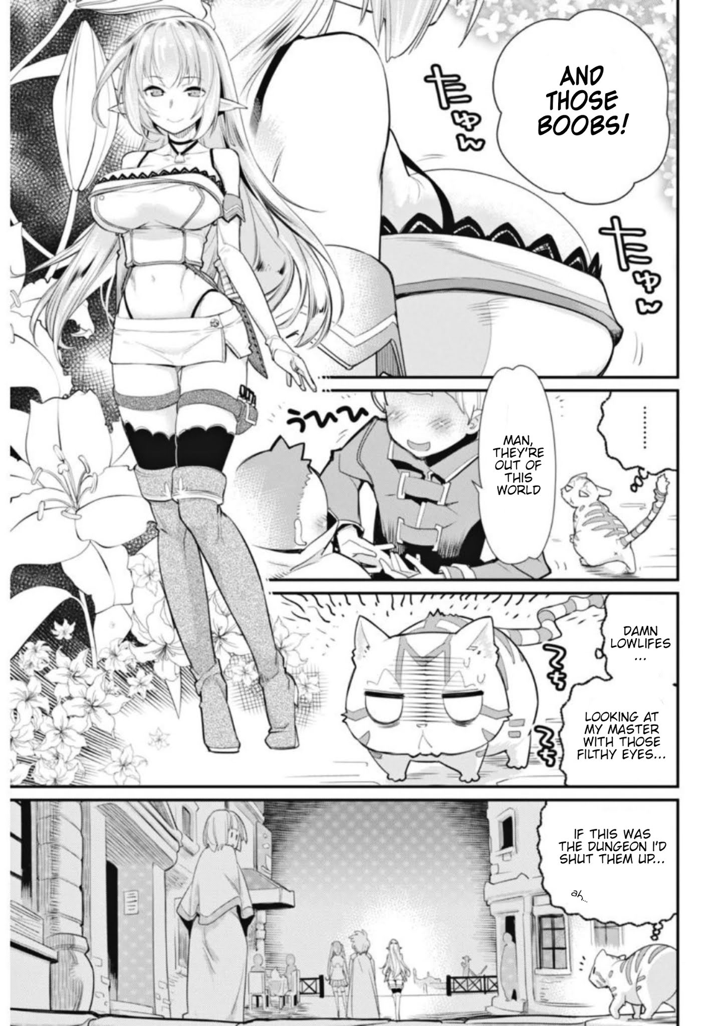 I Am Behemoth Of The S Rank Monster But I Am Mistaken As A Cat And I Live As A Pet Of Elf Girl Chapter 2 page 3 - 