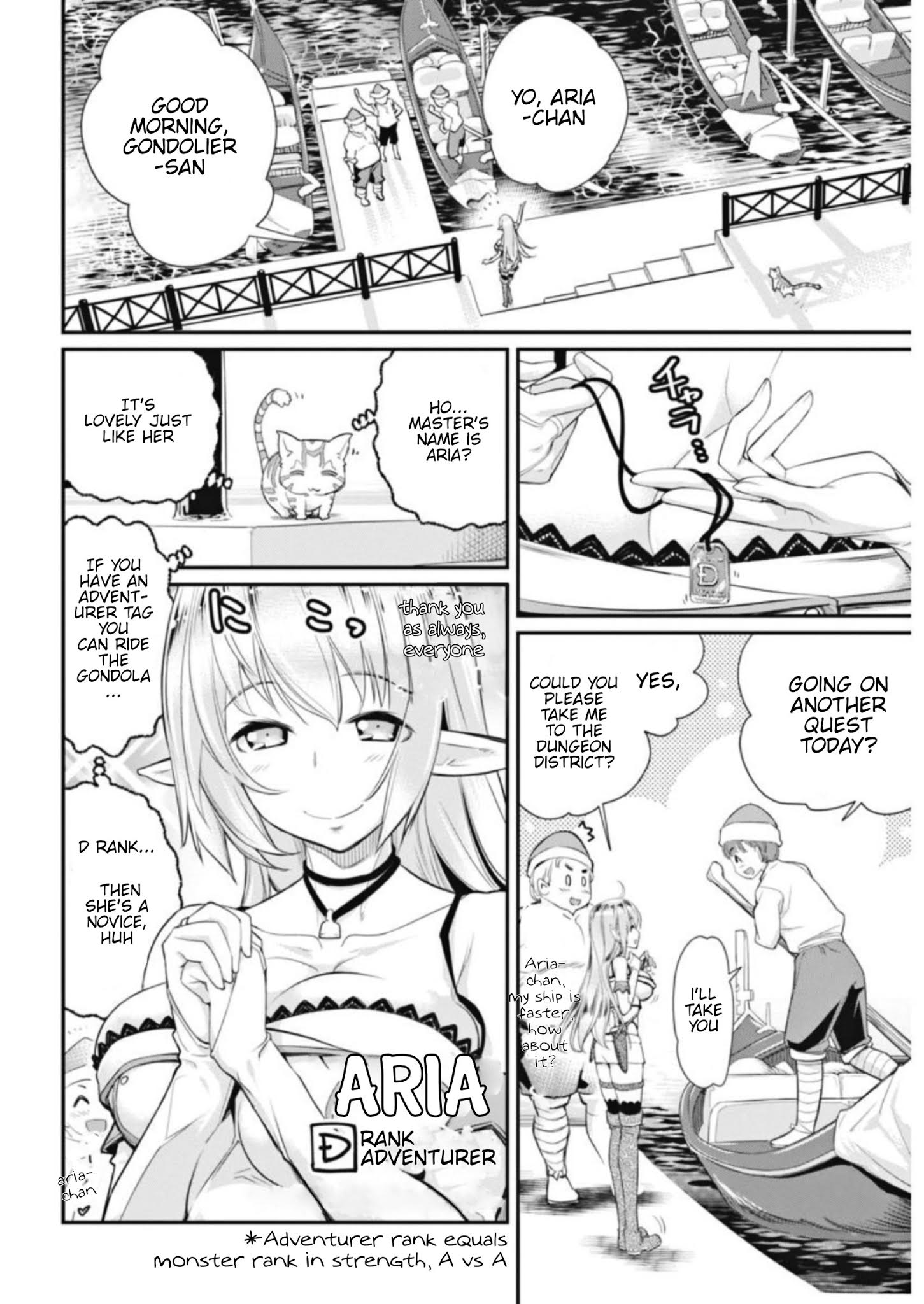 I Am Behemoth Of The S Rank Monster But I Am Mistaken As A Cat And I Live As A Pet Of Elf Girl Chapter 2 page 4 - 