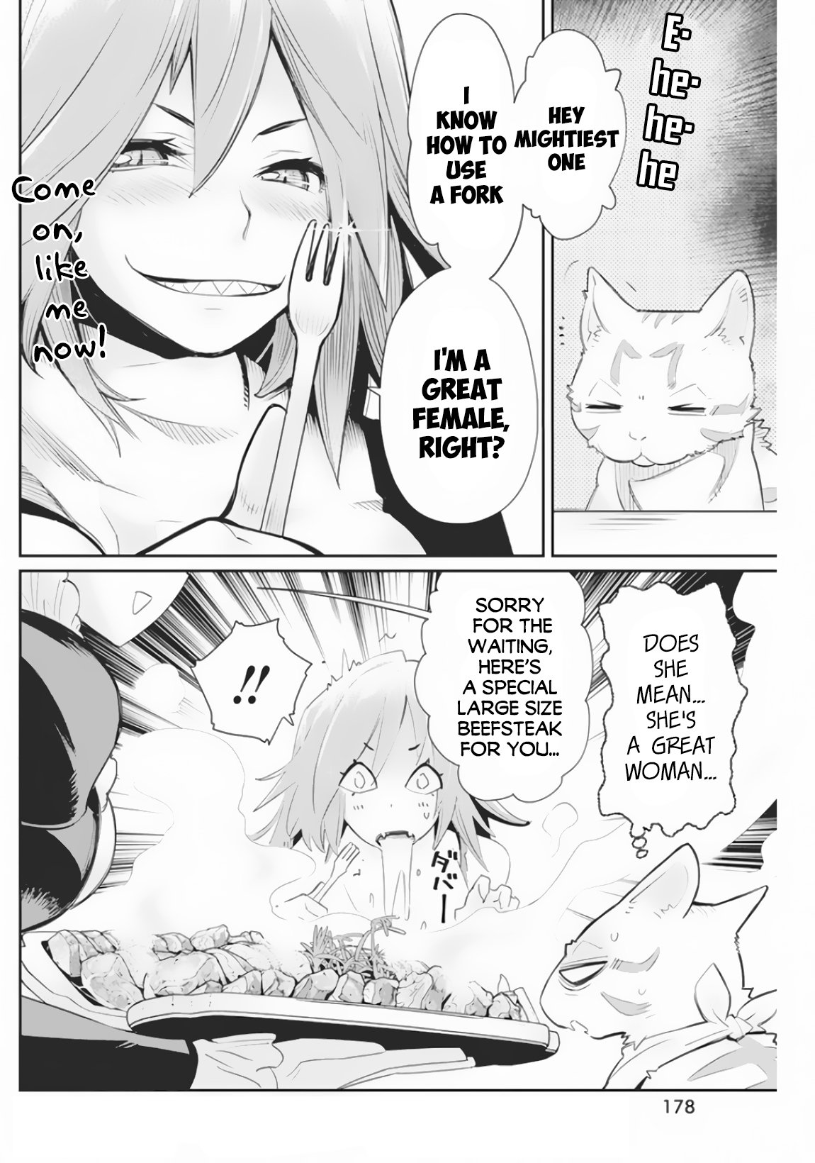 I Am Behemoth Of The S Rank Monster But I Am Mistaken As A Cat And I Live As A Pet Of Elf Girl Chapter 21 page 14 - 