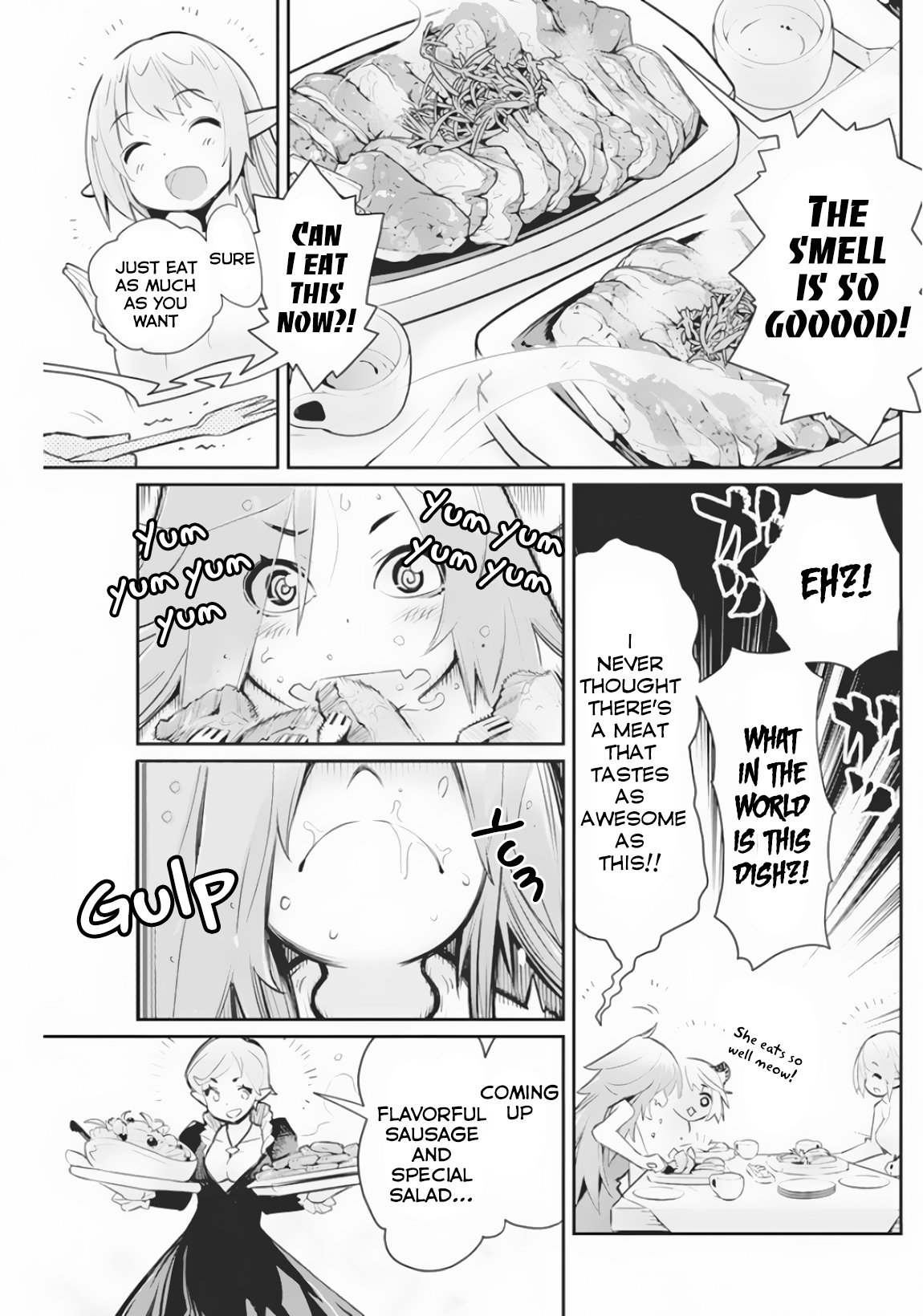 I Am Behemoth Of The S Rank Monster But I Am Mistaken As A Cat And I Live As A Pet Of Elf Girl Chapter 21 page 15 - 