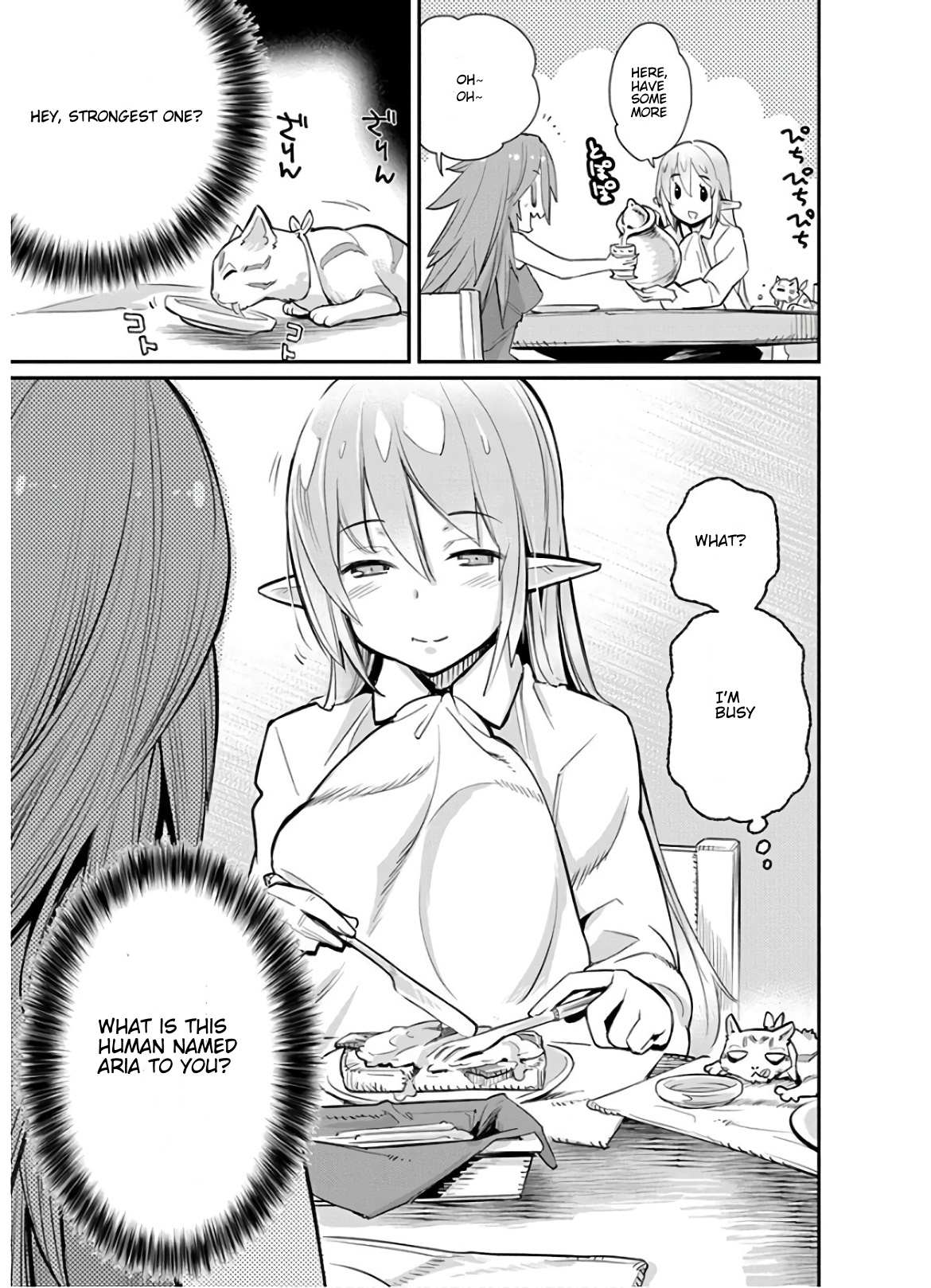 I Am Behemoth Of The S Rank Monster But I Am Mistaken As A Cat And I Live As A Pet Of Elf Girl Chapter 22 page 13 - 
