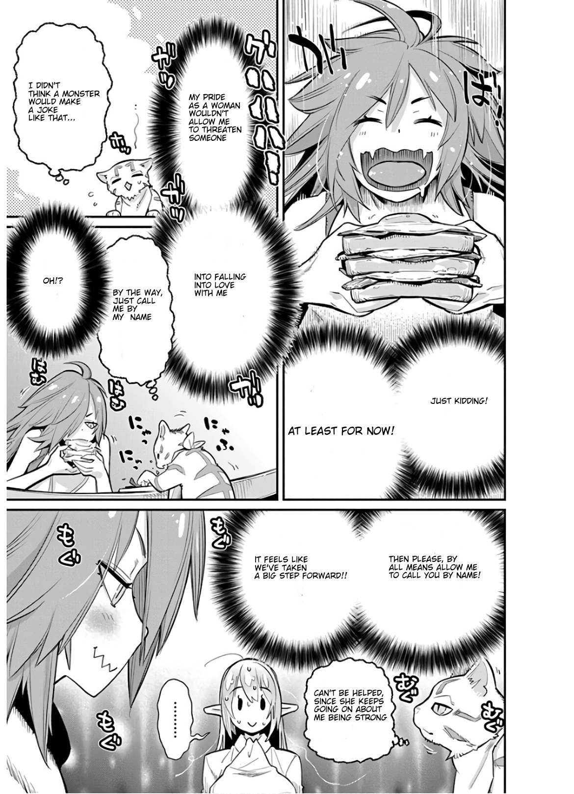 I Am Behemoth Of The S Rank Monster But I Am Mistaken As A Cat And I Live As A Pet Of Elf Girl Chapter 22 page 17 - 