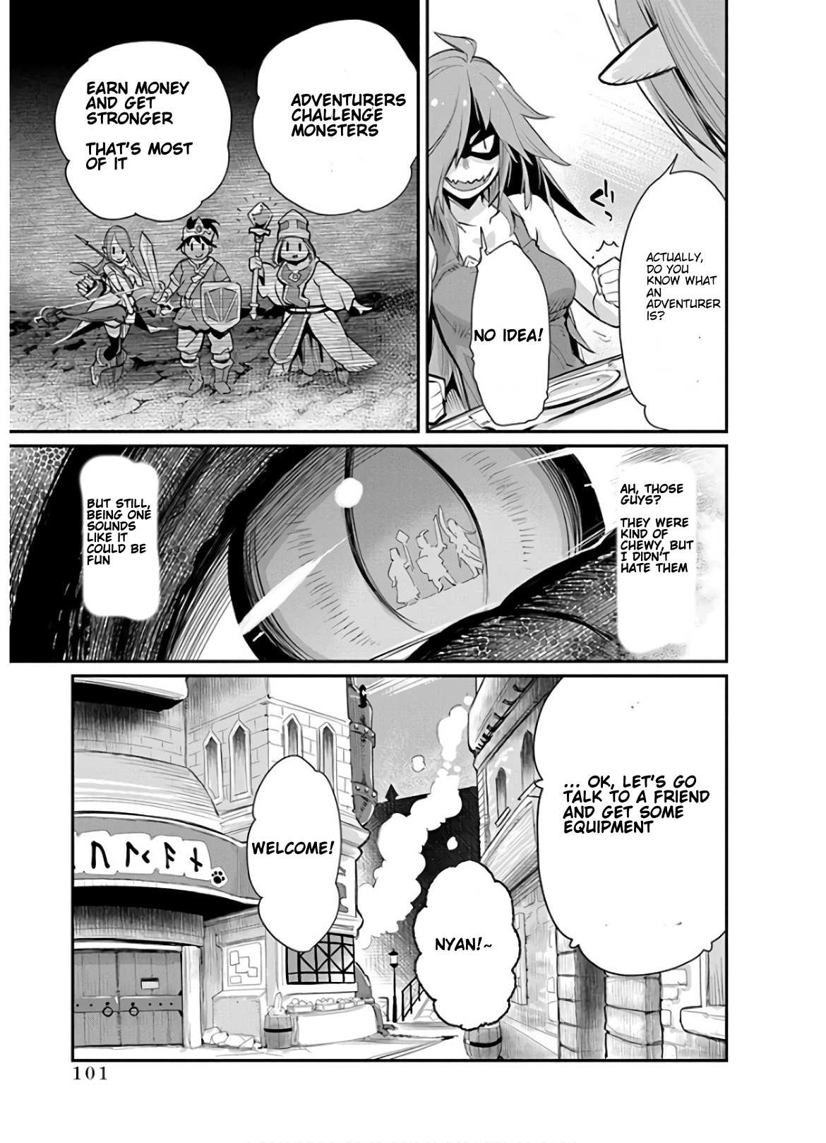 I Am Behemoth Of The S Rank Monster But I Am Mistaken As A Cat And I Live As A Pet Of Elf Girl Chapter 22 page 23 - 