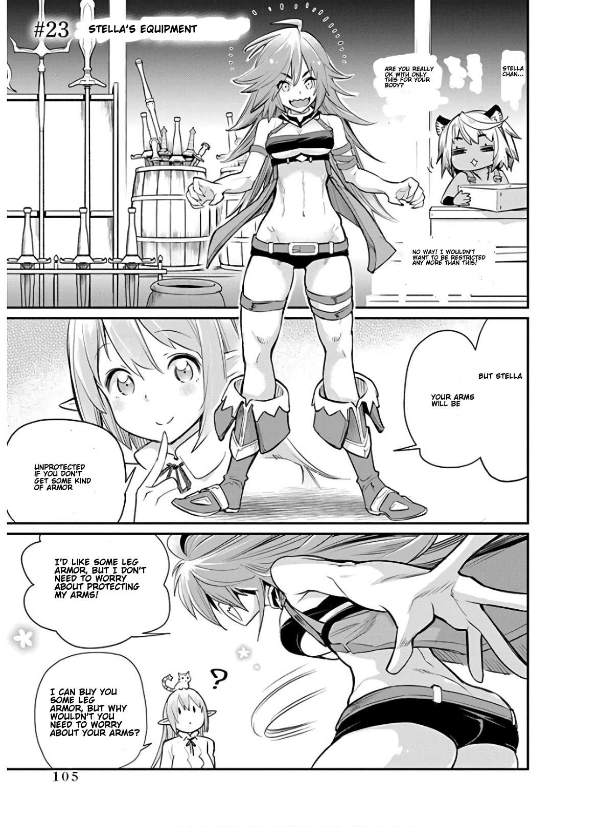 I Am Behemoth Of The S Rank Monster But I Am Mistaken As A Cat And I Live As A Pet Of Elf Girl Chapter 23 page 1 - 