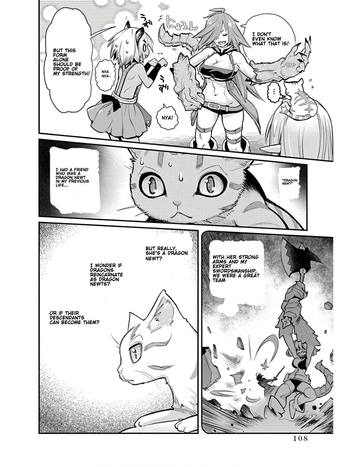I Am Behemoth Of The S Rank Monster But I Am Mistaken As A Cat And I Live As A Pet Of Elf Girl Chapter 23 page 4 - 
