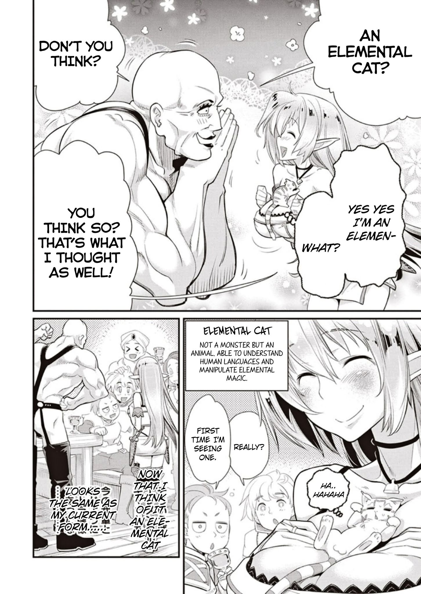 I Am Behemoth Of The S Rank Monster But I Am Mistaken As A Cat And I Live As A Pet Of Elf Girl Chapter 3 page 10 - 