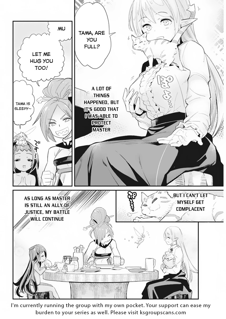 I Am Behemoth Of The S Rank Monster But I Am Mistaken As A Cat And I Live As A Pet Of Elf Girl Chapter 36 page 21 - 