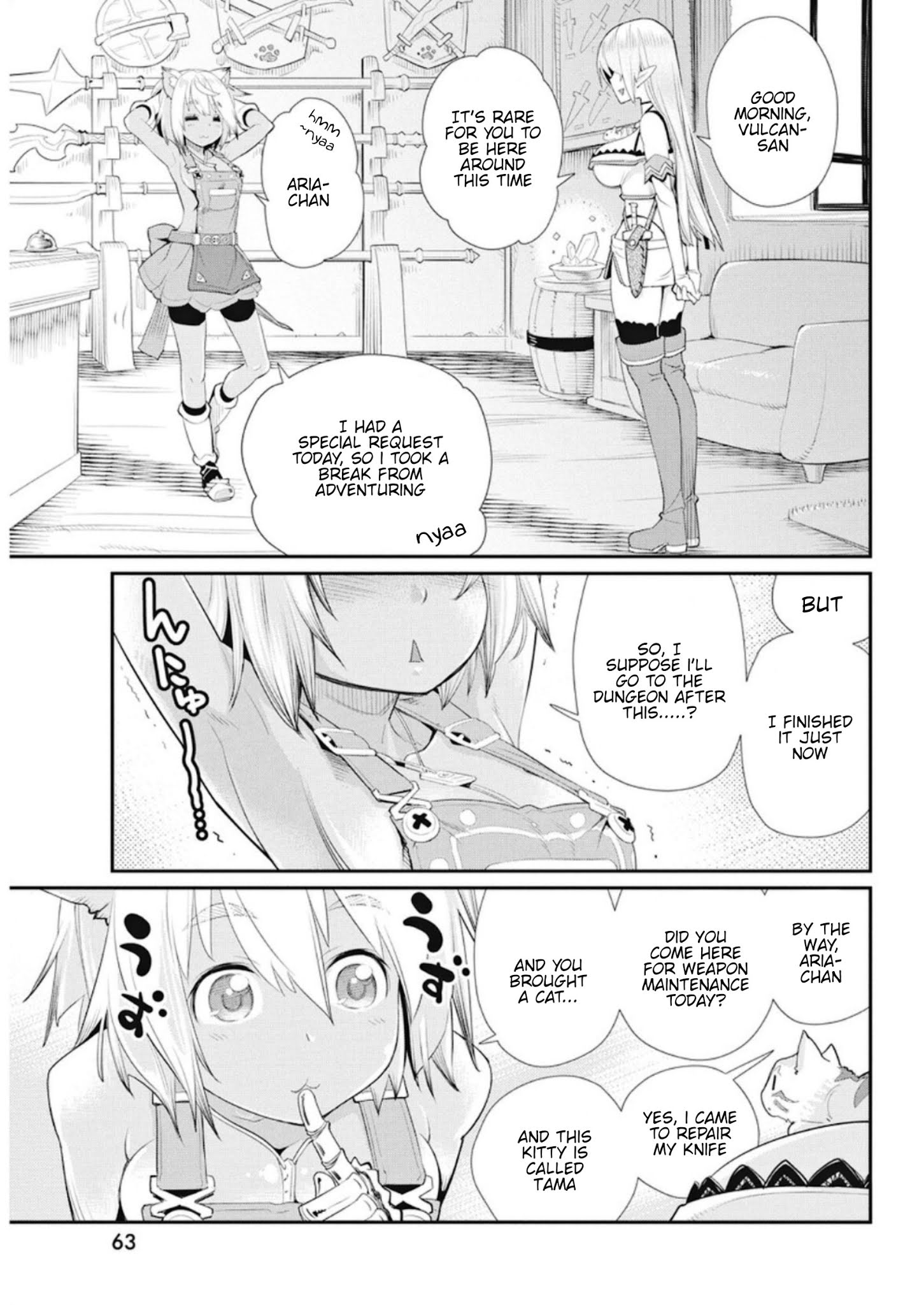 I Am Behemoth Of The S Rank Monster But I Am Mistaken As A Cat And I Live As A Pet Of Elf Girl Chapter 4 page 11 - 