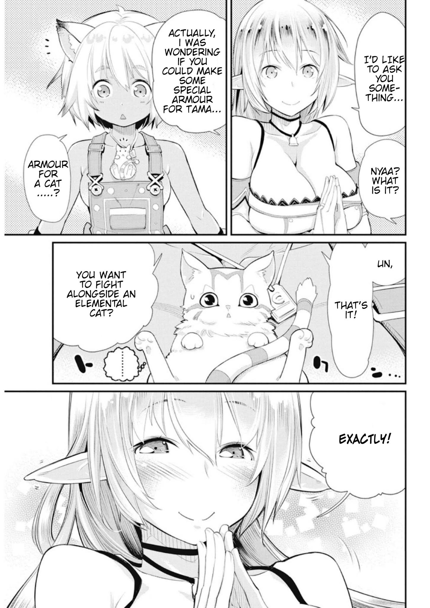 I Am Behemoth Of The S Rank Monster But I Am Mistaken As A Cat And I Live As A Pet Of Elf Girl Chapter 4 page 15 - 