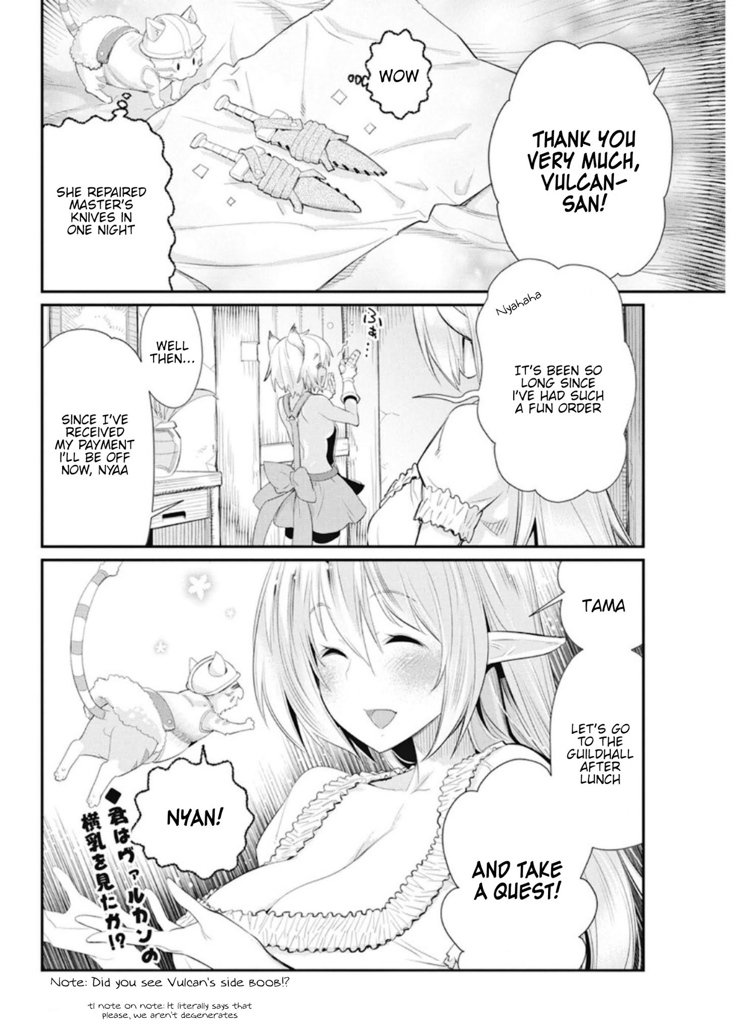 I Am Behemoth Of The S Rank Monster But I Am Mistaken As A Cat And I Live As A Pet Of Elf Girl Chapter 4 page 24 - 