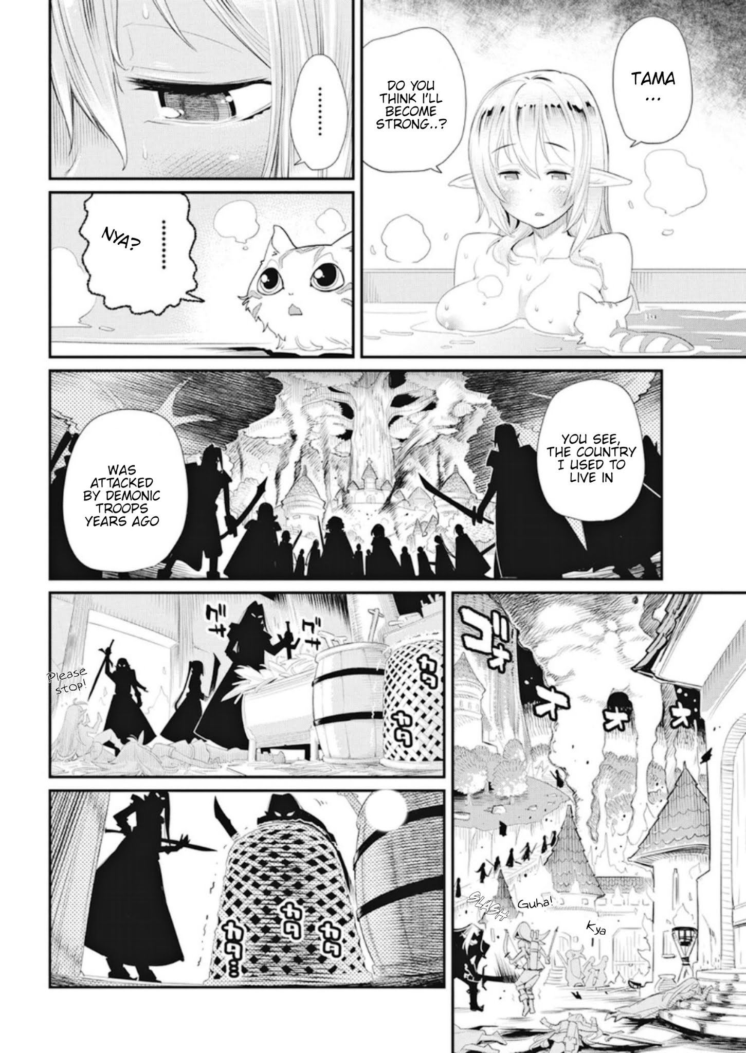 I Am Behemoth Of The S Rank Monster But I Am Mistaken As A Cat And I Live As A Pet Of Elf Girl Chapter 4 page 6 - 