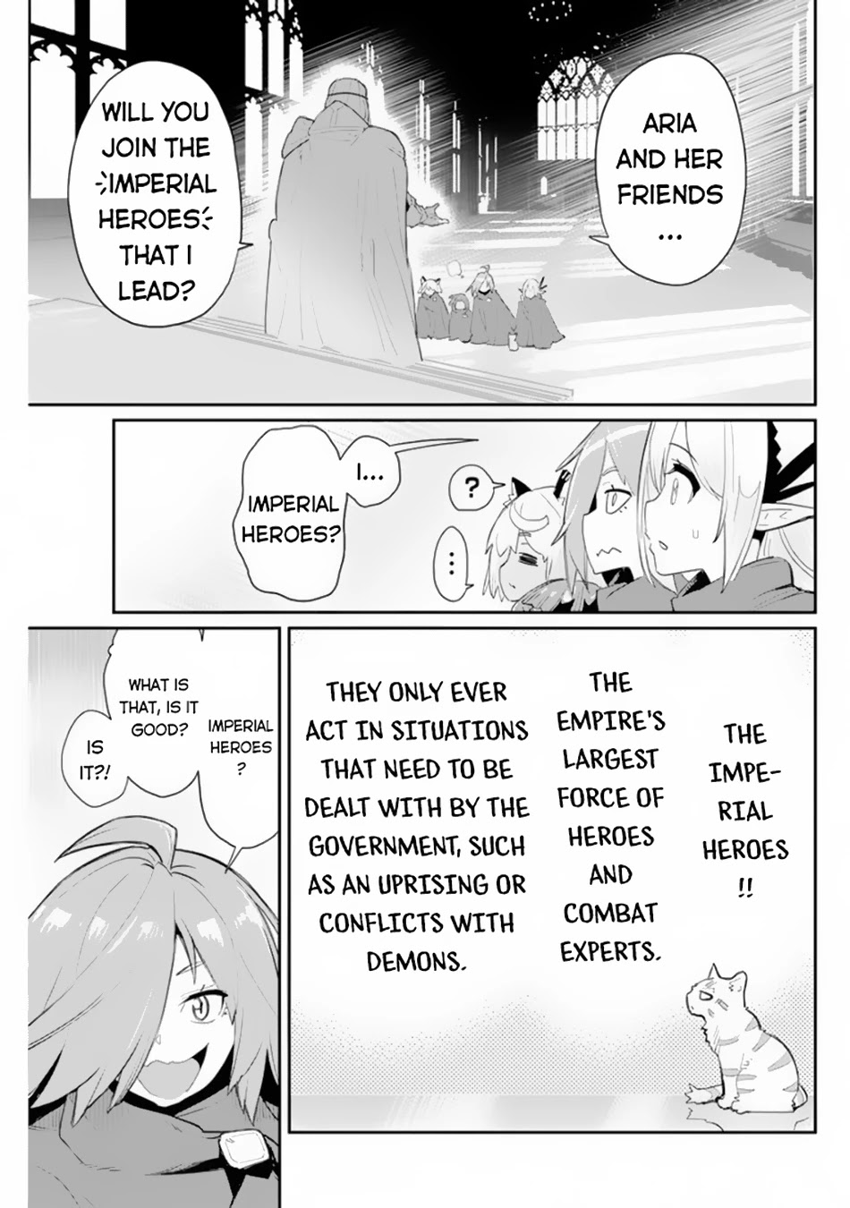 I Am Behemoth Of The S Rank Monster But I Am Mistaken As A Cat And I Live As A Pet Of Elf Girl Chapter 44 page 12 - 