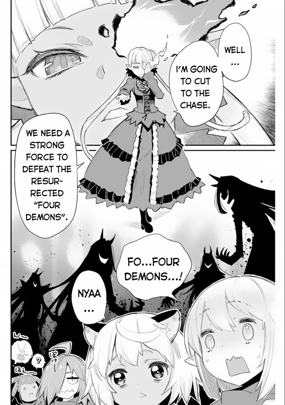 I Am Behemoth Of The S Rank Monster But I Am Mistaken As A Cat And I Live As A Pet Of Elf Girl Chapter 44 page 17 - 