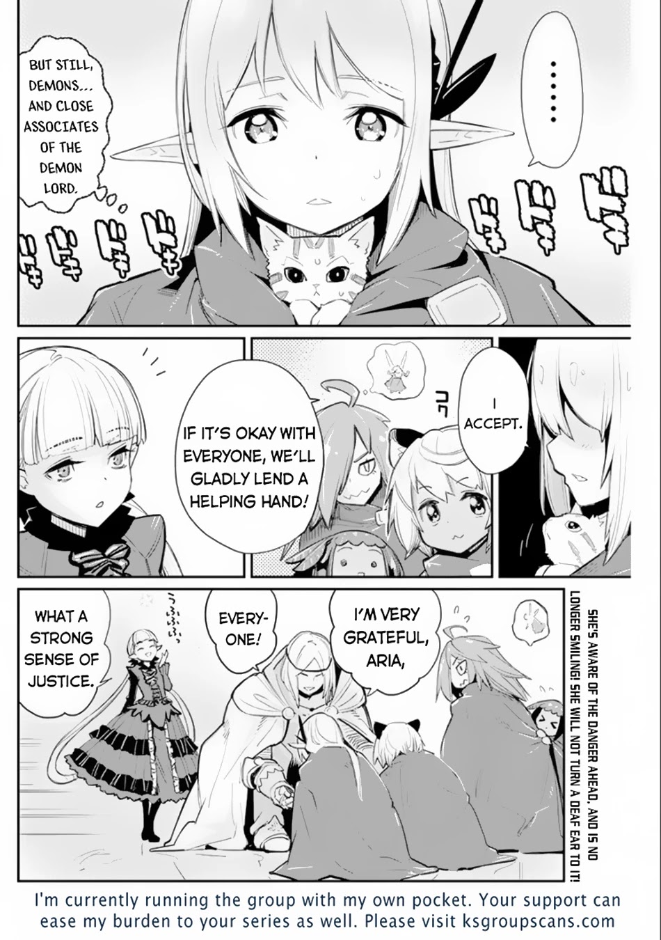 I Am Behemoth Of The S Rank Monster But I Am Mistaken As A Cat And I Live As A Pet Of Elf Girl Chapter 44 page 21 - 