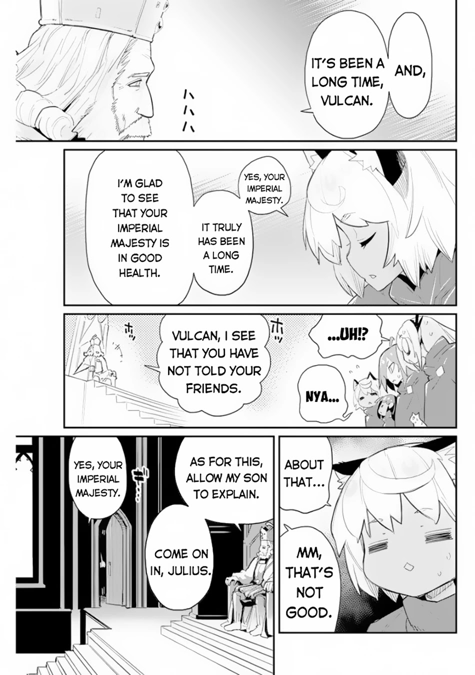I Am Behemoth Of The S Rank Monster But I Am Mistaken As A Cat And I Live As A Pet Of Elf Girl Chapter 44 page 10 - 