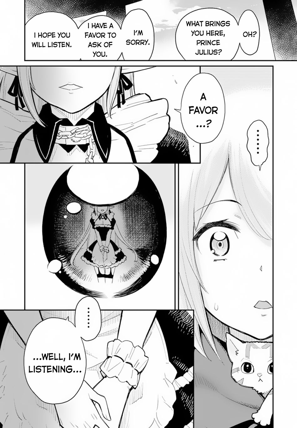 I Am Behemoth Of The S Rank Monster But I Am Mistaken As A Cat And I Live As A Pet Of Elf Girl Chapter 45 page 8 - 