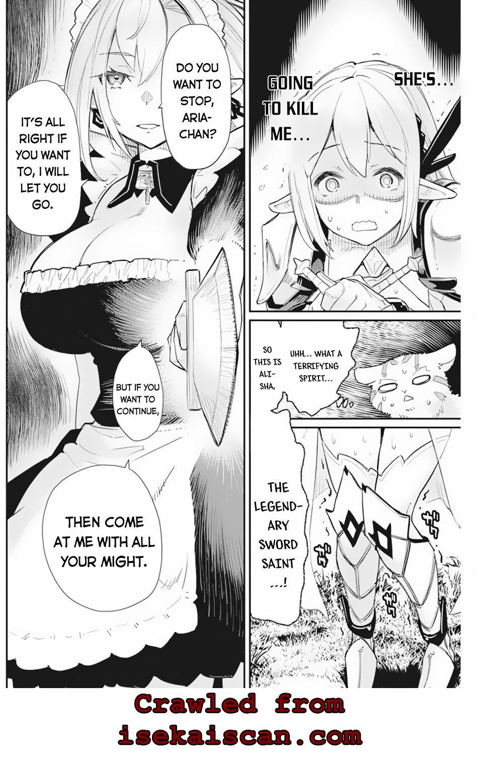I Am Behemoth Of The S Rank Monster But I Am Mistaken As A Cat And I Live As A Pet Of Elf Girl Chapter 46 page 9 - 