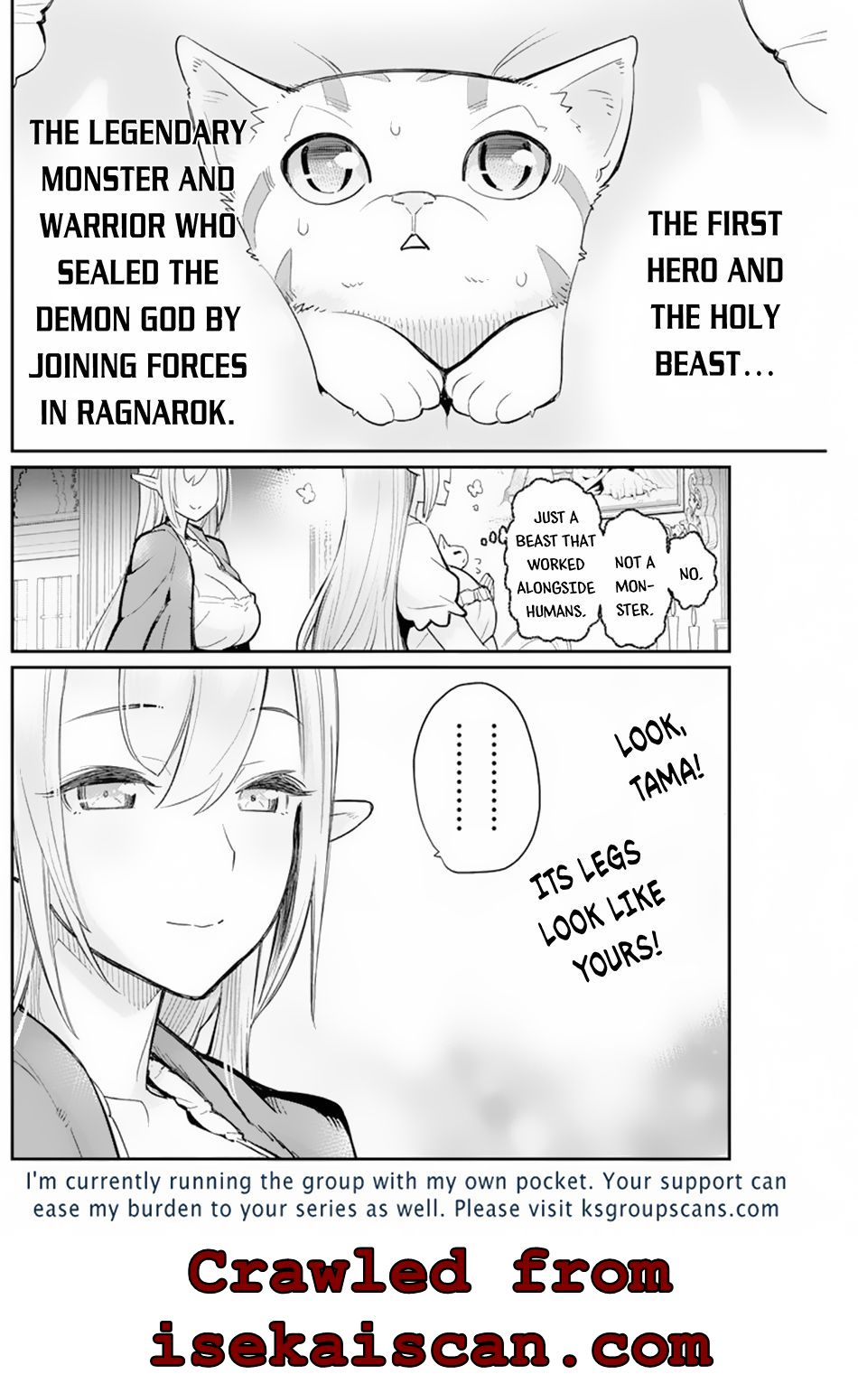 I Am Behemoth Of The S Rank Monster But I Am Mistaken As A Cat And I Live As A Pet Of Elf Girl Chapter 47 page 24 - 
