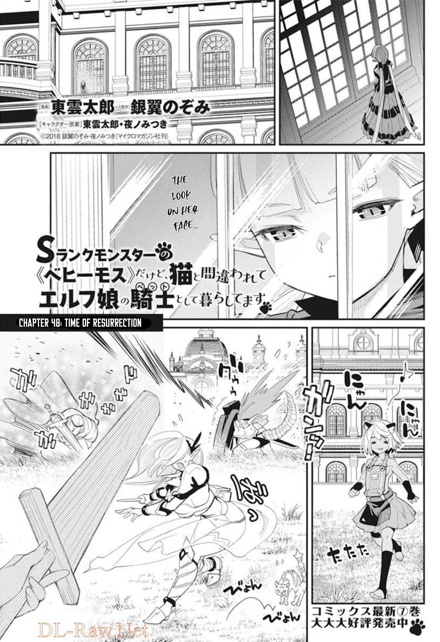 I Am Behemoth Of The S Rank Monster But I Am Mistaken As A Cat And I Live As A Pet Of Elf Girl Chapter 48 page 2 - 