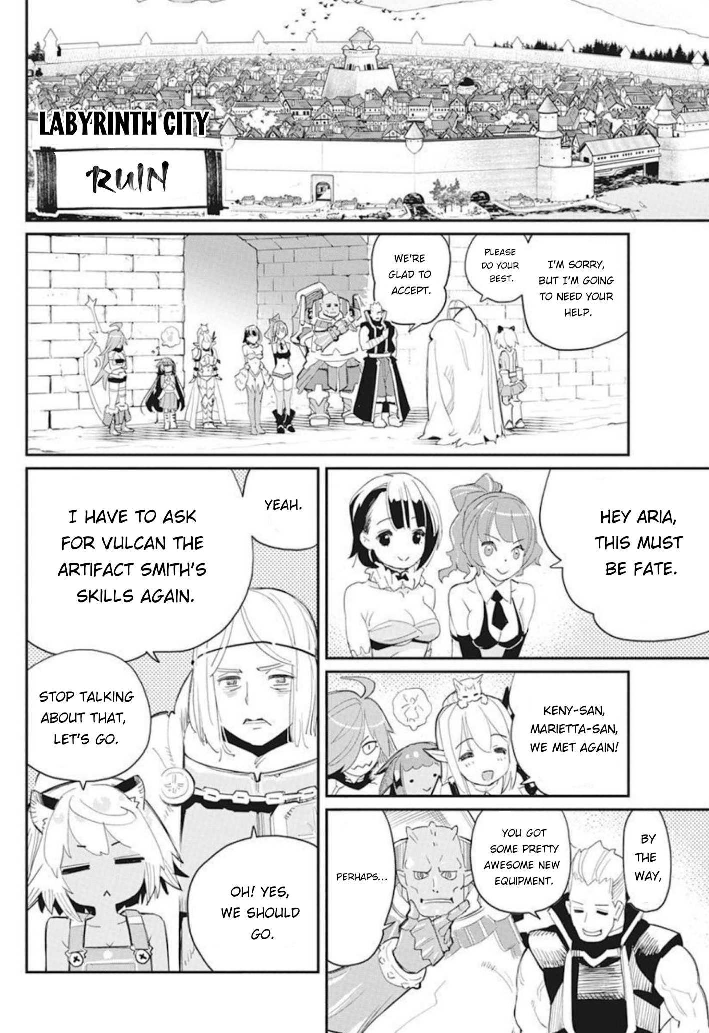 I Am Behemoth Of The S Rank Monster But I Am Mistaken As A Cat And I Live As A Pet Of Elf Girl Chapter 48 page 9 - 