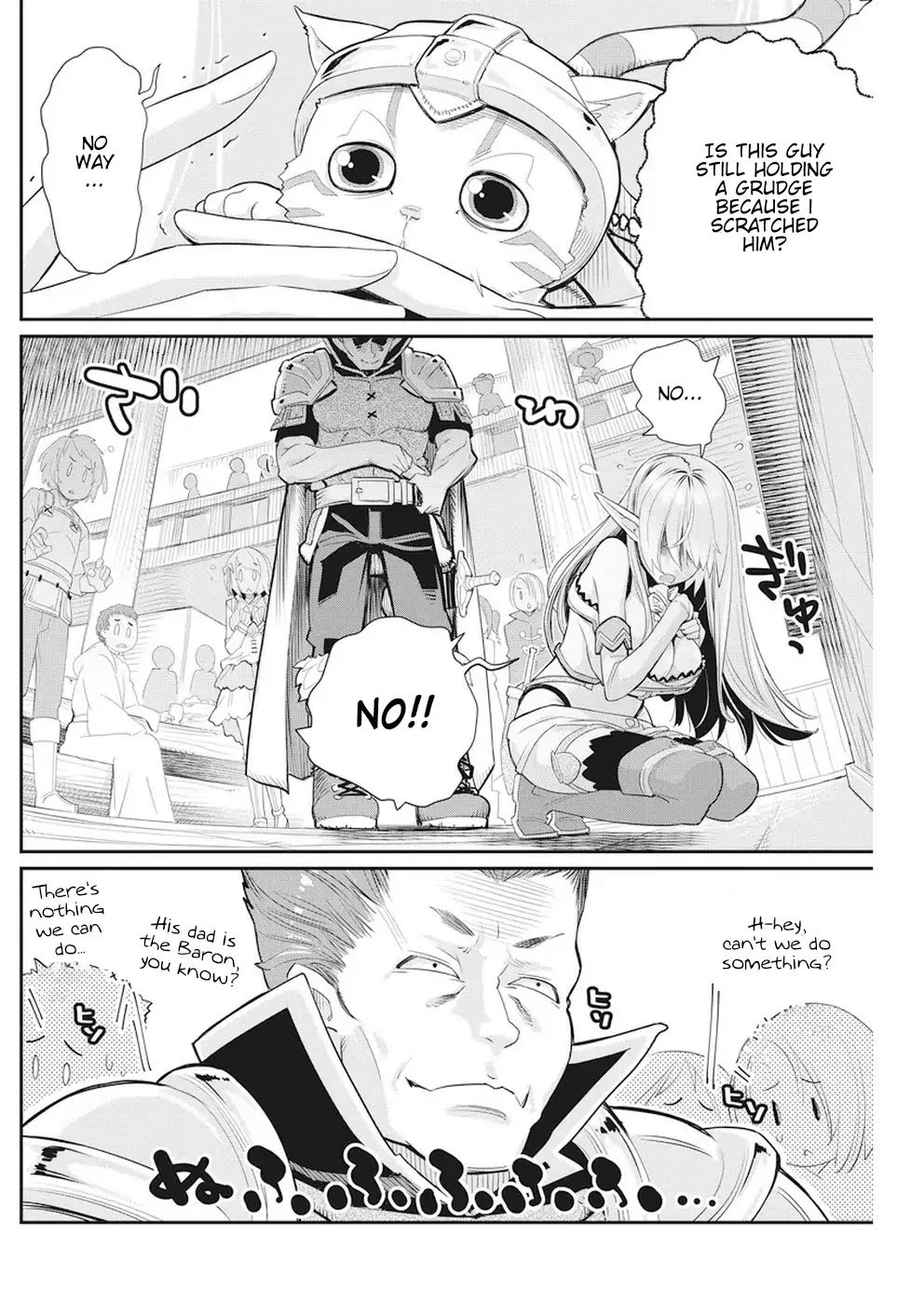 I Am Behemoth Of The S Rank Monster But I Am Mistaken As A Cat And I Live As A Pet Of Elf Girl Chapter 5 page 12 - 