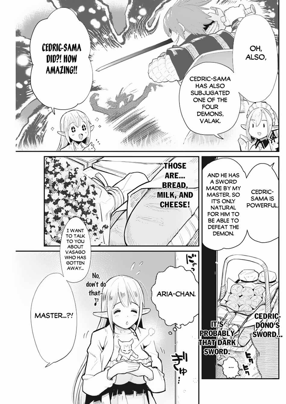 I Am Behemoth Of The S Rank Monster But I Am Mistaken As A Cat And I Live As A Pet Of Elf Girl Chapter 53 page 4 - 
