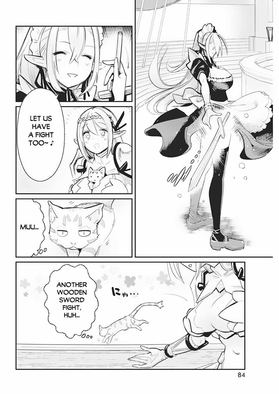 I Am Behemoth Of The S Rank Monster But I Am Mistaken As A Cat And I Live As A Pet Of Elf Girl Chapter 56 page 17 - 