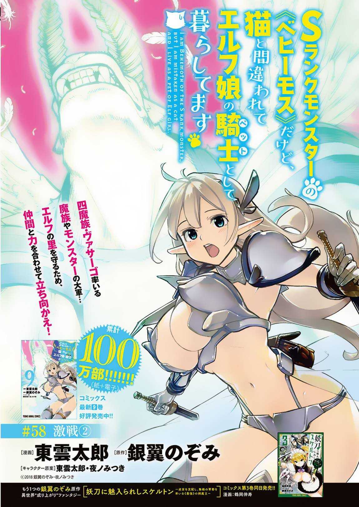 I Am Behemoth Of The S Rank Monster But I Am Mistaken As A Cat And I Live As A Pet Of Elf Girl Chapter 58 page 2 - 
